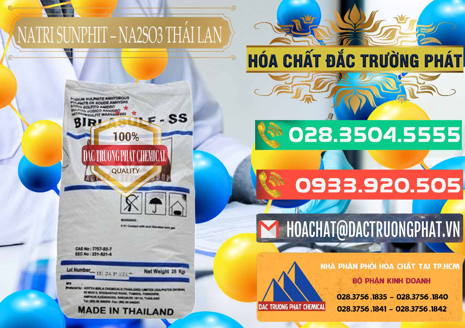 Công ty nhập khẩu & bán Natri Sunphit - NA2SO3 Thái Lan - 0105 - Cty kinh doanh ( cung cấp ) hóa chất tại TP.HCM - congtyhoachat.com.vn