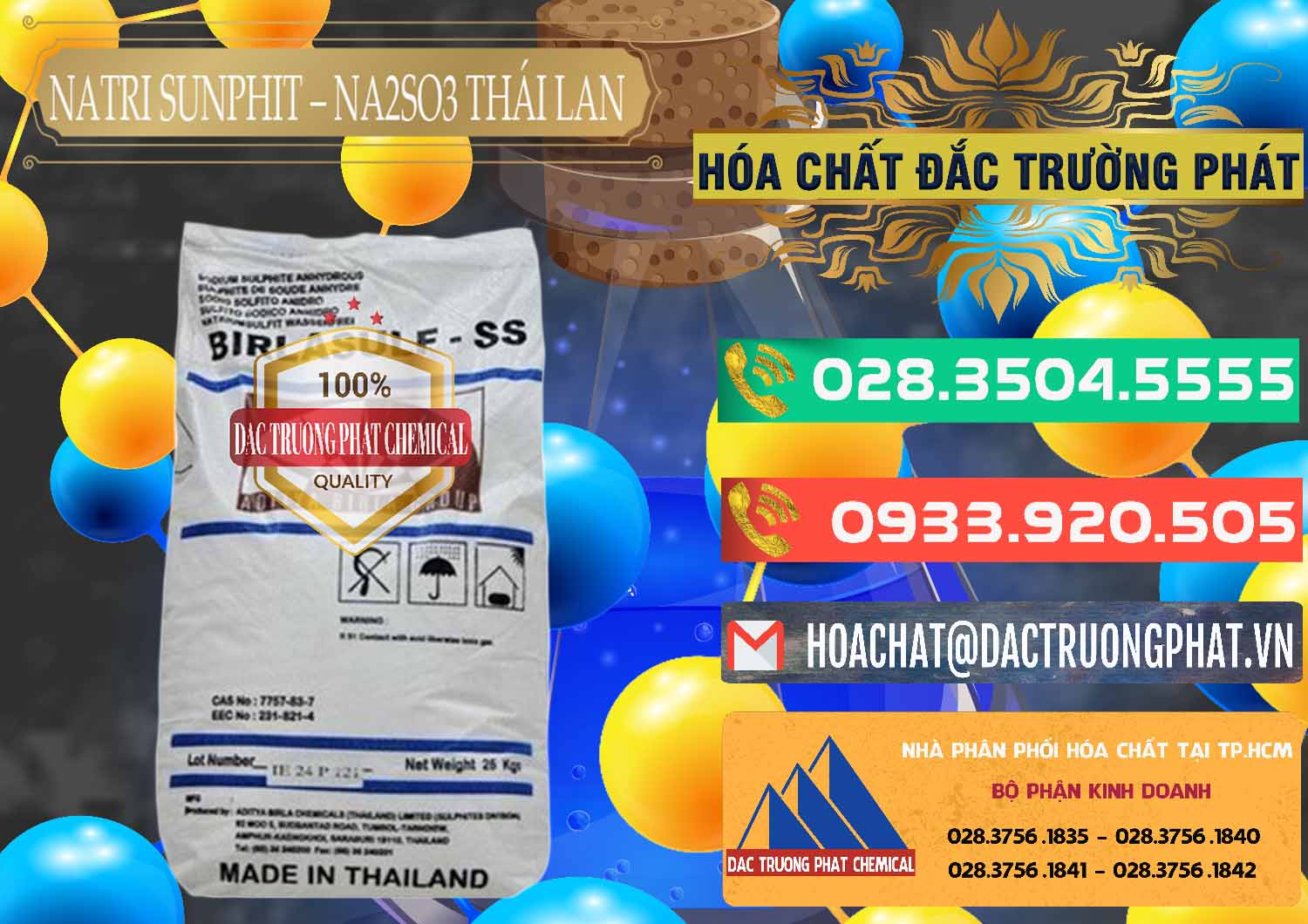 Nơi chuyên phân phối và bán Natri Sunphit - NA2SO3 Thái Lan - 0105 - Phân phối - nhập khẩu hóa chất tại TP.HCM - congtyhoachat.com.vn