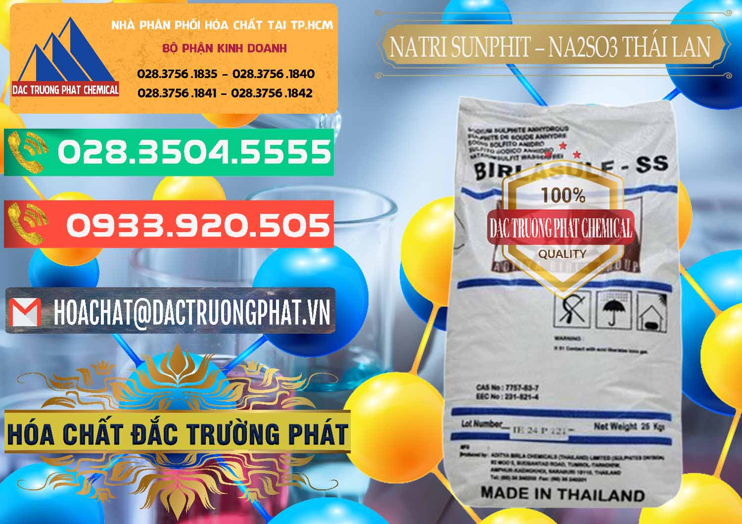 Phân phối ( bán ) Natri Sunphit - NA2SO3 Thái Lan - 0105 - Công ty phân phối & cung ứng hóa chất tại TP.HCM - congtyhoachat.com.vn