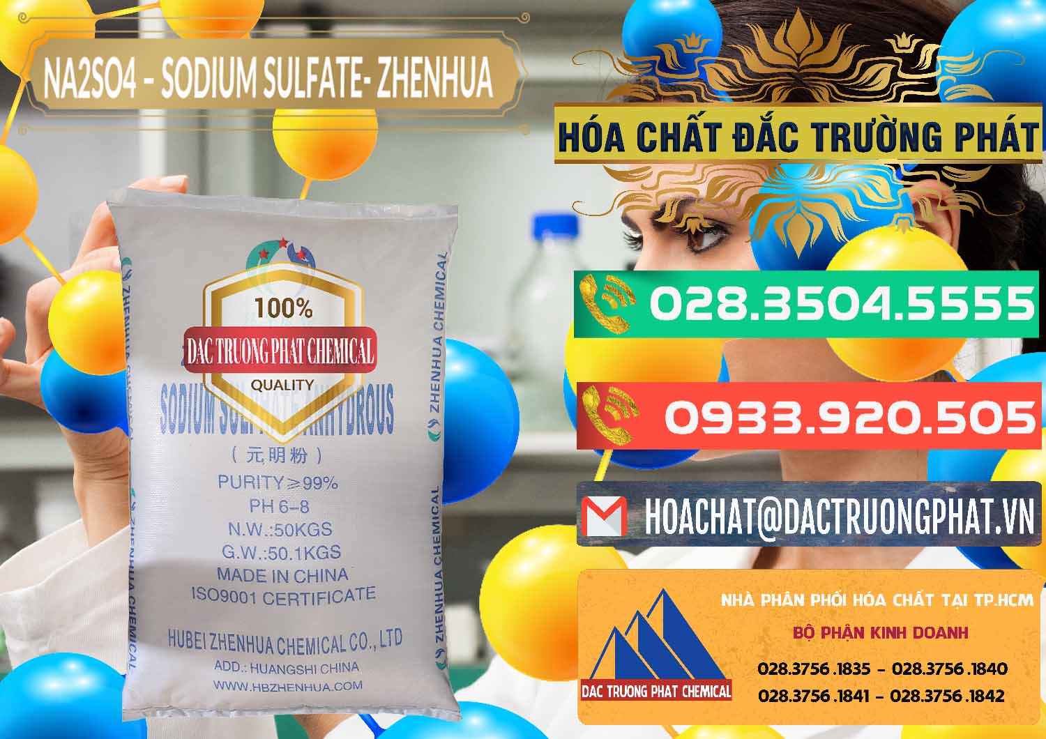 Cty chuyên kinh doanh ( bán ) Sodium Sulphate - Muối Sunfat Na2SO4 Zhenhua Trung Quốc China - 0101 - Phân phối & kinh doanh hóa chất tại TP.HCM - congtyhoachat.com.vn