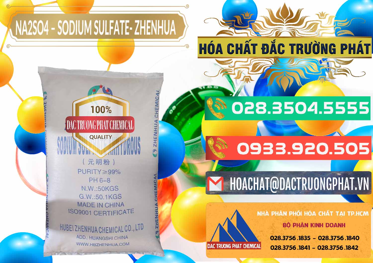 Nơi kinh doanh và bán Sodium Sulphate - Muối Sunfat Na2SO4 Zhenhua Trung Quốc China - 0101 - Cty kinh doanh ( phân phối ) hóa chất tại TP.HCM - congtyhoachat.com.vn