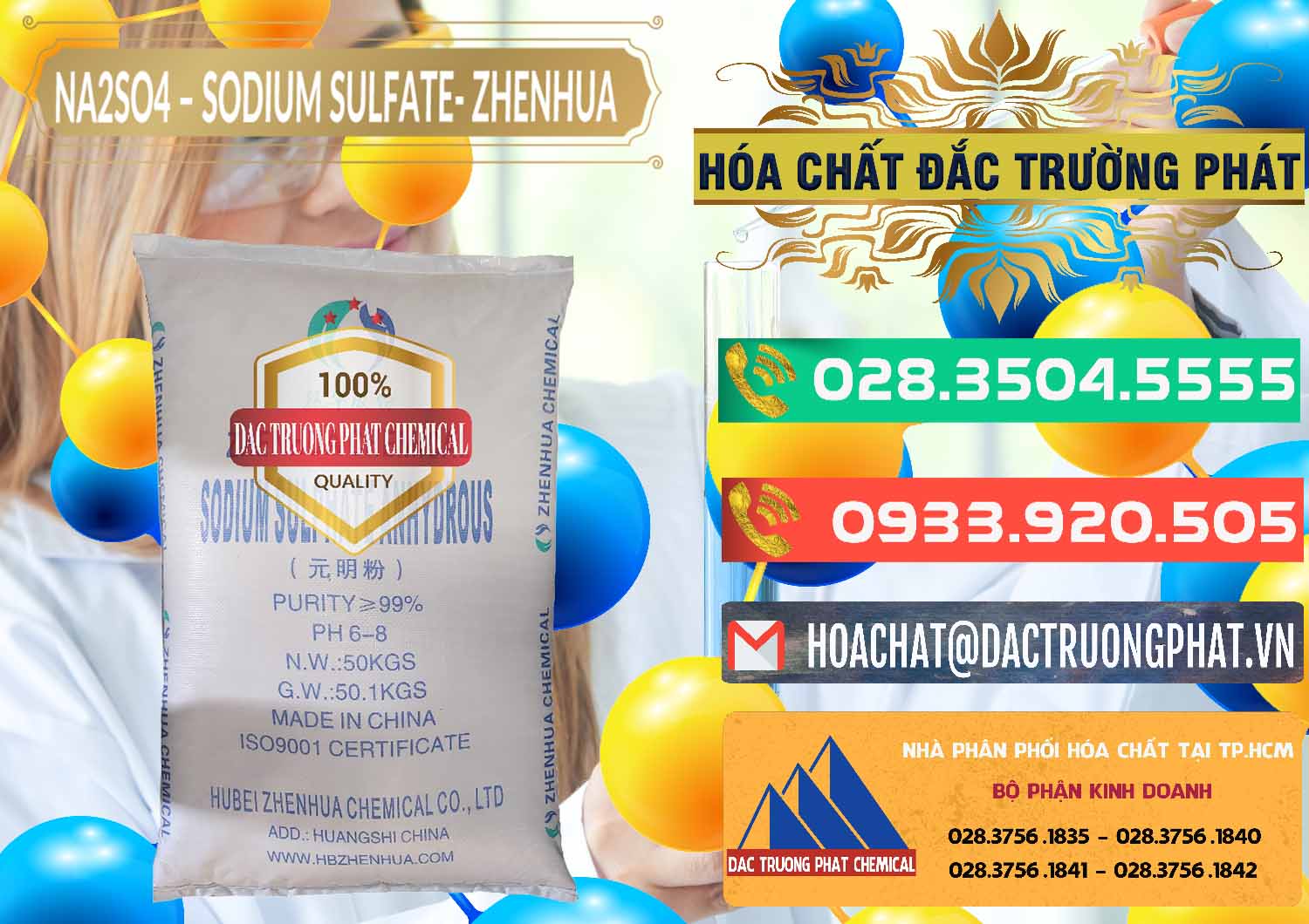 Nơi kinh doanh » bán Hóa Chất Công Nghiệp hóa chất Sunfat Sodium Powder › Sodium Sulfate Công ty bán - cung cấp Sodium Sulphate - Muối Sunfat Na2SO4 Zhenhua Trung Quốc China - 0101 - Cty chuyên phân phối và kinh doanh hóa chất tại TP.HCM - congtyhoachat.com.vn