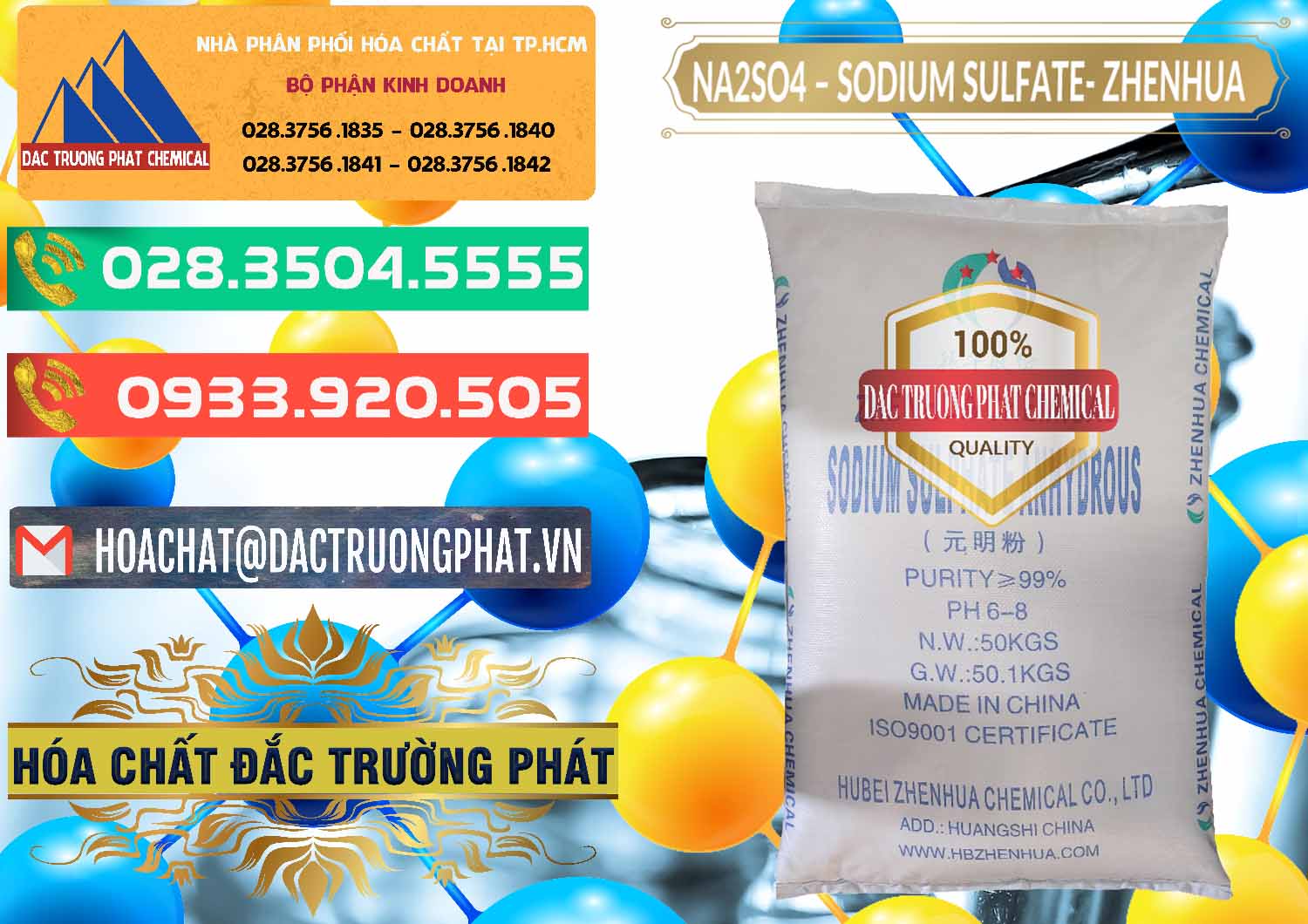 Sodium Sulphate - Muối Sunfat Na2SO4 Zhenhua Trung Quốc China Cty chuyên bán & cung cấp Sodium Sulphate - Muối Sunfat Na2SO4 Zhenhua Trung Quốc China - 0101 - Nơi chuyên kinh doanh ( phân phối ) hóa chất tại TP.HCM - congtyhoachat.com.vn