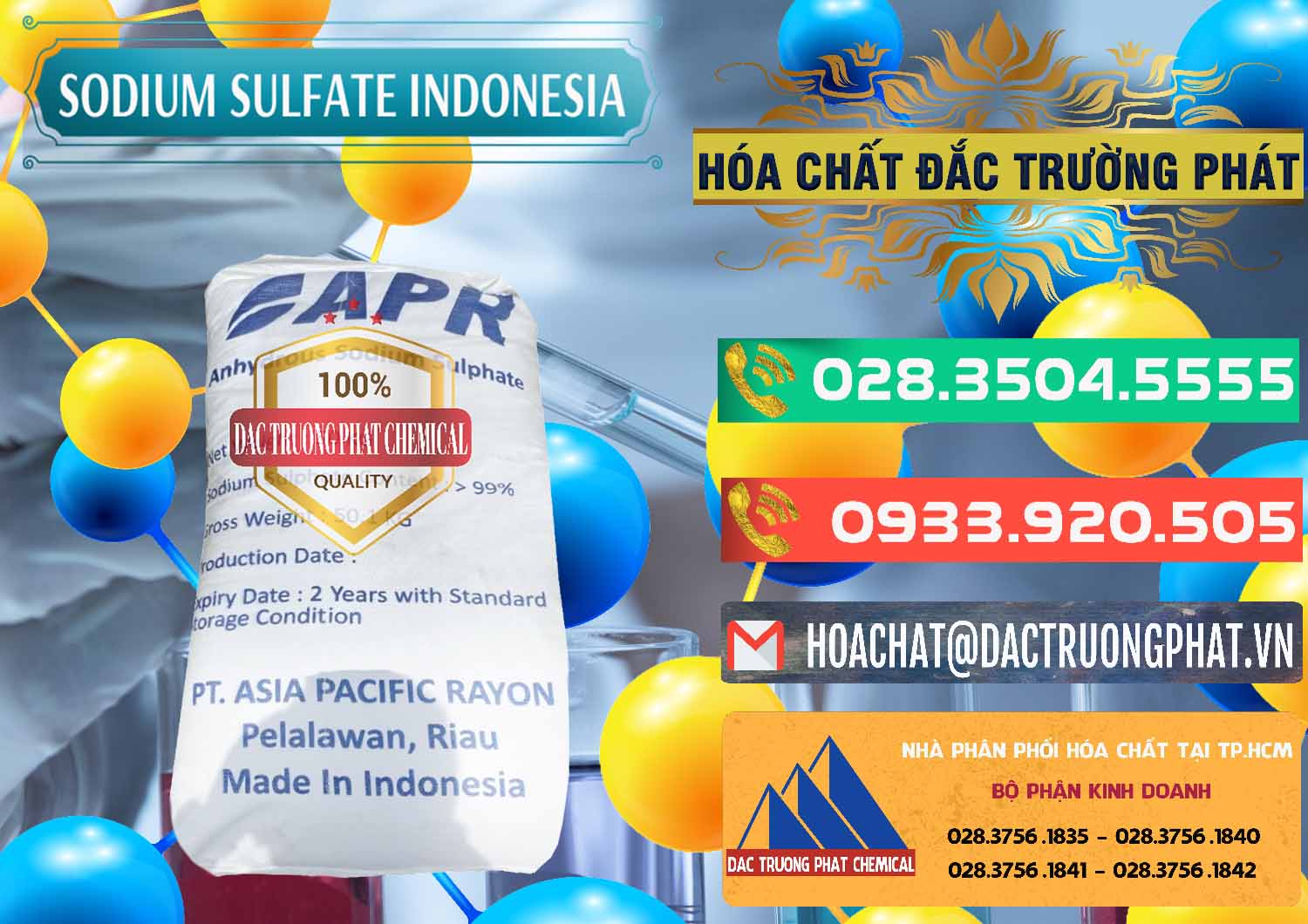 Đơn vị bán và phân phối Sodium Sulphate - Muối Sunfat Na2SO4 APR Indonesia - 0460 - Phân phối & bán hóa chất tại TP.HCM - congtyhoachat.com.vn