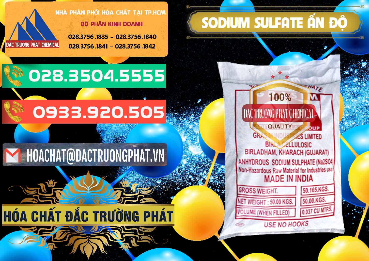 Công ty chuyên kinh doanh và bán Sodium Sulphate - Muối Sunfat Na2SO4 Aditya Birla Grasim Ấn Độ India - 0462 - Đơn vị kinh doanh _ cung cấp hóa chất tại TP.HCM - congtyhoachat.com.vn