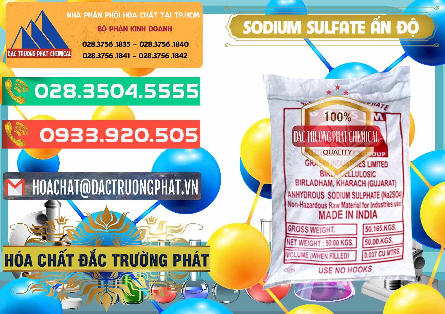 Công ty cung cấp & bán Sodium Sulphate - Muối Sunfat Na2SO4 Aditya Birla Grasim Ấn Độ India - 0462 - Chuyên phân phối _ bán hóa chất tại TP.HCM - congtyhoachat.com.vn