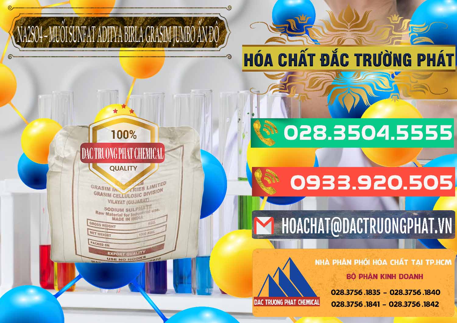 Công ty kinh doanh và bán Sodium Sulphate - Muối Sunfat Na2SO4 Jumbo Bành Aditya Birla Grasim Ấn Độ India - 0357 - Chuyên kinh doanh & cung cấp hóa chất tại TP.HCM - congtyhoachat.com.vn