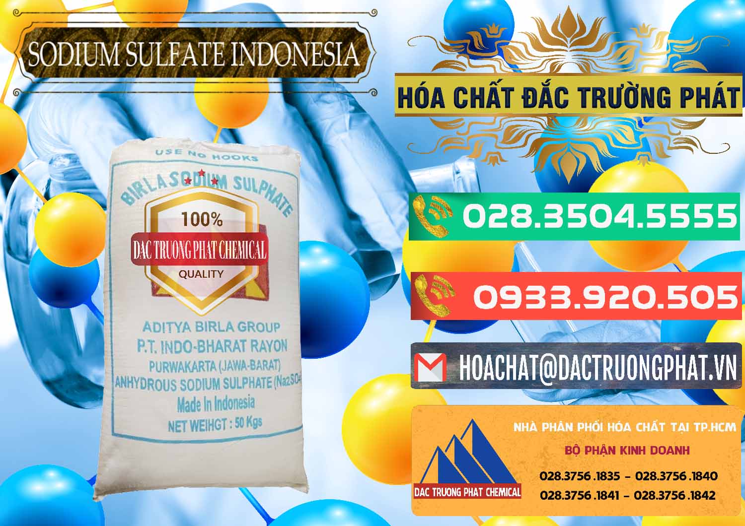 Cty chuyên cung ứng & bán Sodium Sulphate - Muối Sunfat Na2SO4 99% Indonesia - 0459 - Chuyên cung cấp và phân phối hóa chất tại TP.HCM - congtyhoachat.com.vn