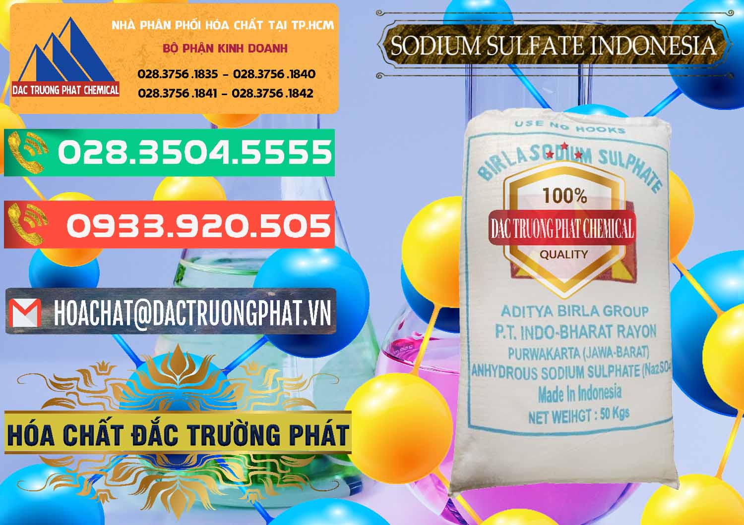 Đơn vị chuyên nhập khẩu và bán Sodium Sulphate - Muối Sunfat Na2SO4 99% Indonesia - 0459 - Phân phối - nhập khẩu hóa chất tại TP.HCM - congtyhoachat.com.vn