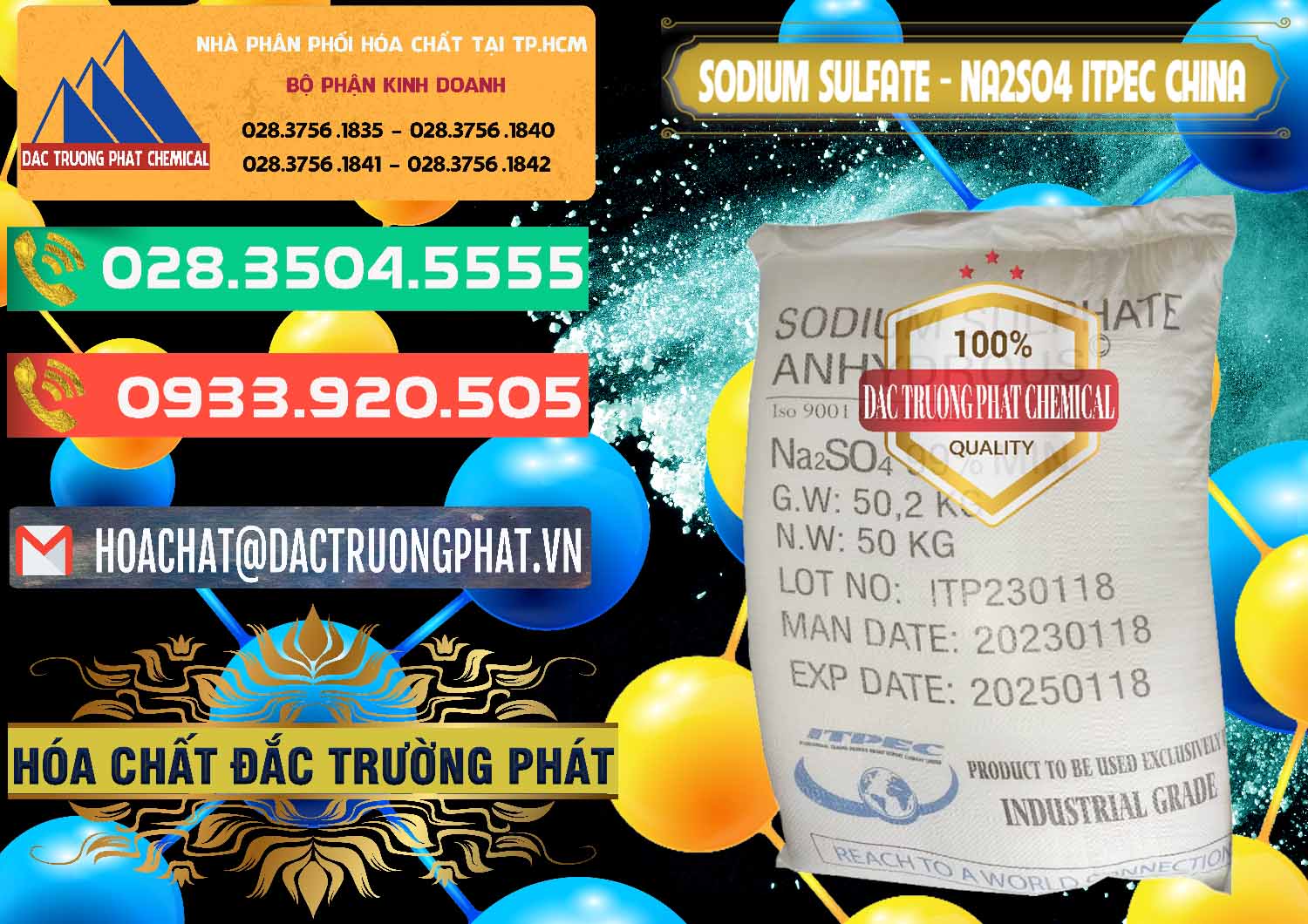 Công ty nhập khẩu và bán Sodium Sulphate - Muối Sunfat Na2SO4 ITPEC Trung Quốc China - 0340 - Công ty chuyên kinh doanh - cung cấp hóa chất tại TP.HCM - congtyhoachat.com.vn