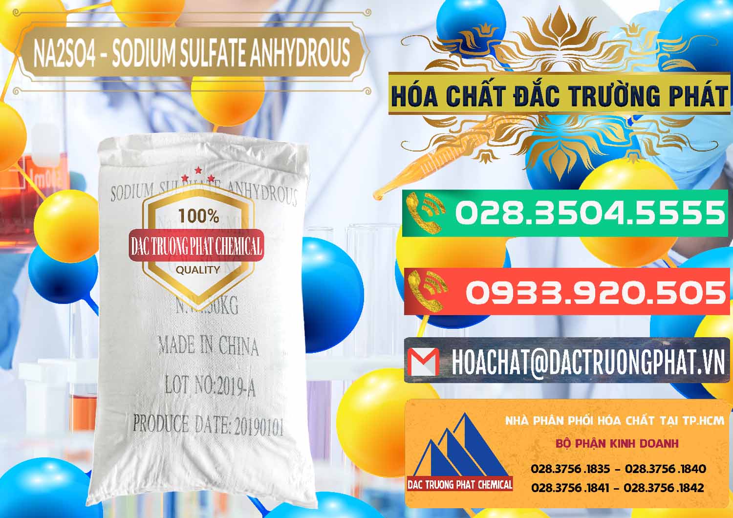 Nơi cung cấp _ bán Sodium Sulphate - Muối Sunfat Na2SO4 PH 6-8 Trung Quốc China - 0099 - Công ty phân phối ( cung cấp ) hóa chất tại TP.HCM - congtyhoachat.com.vn