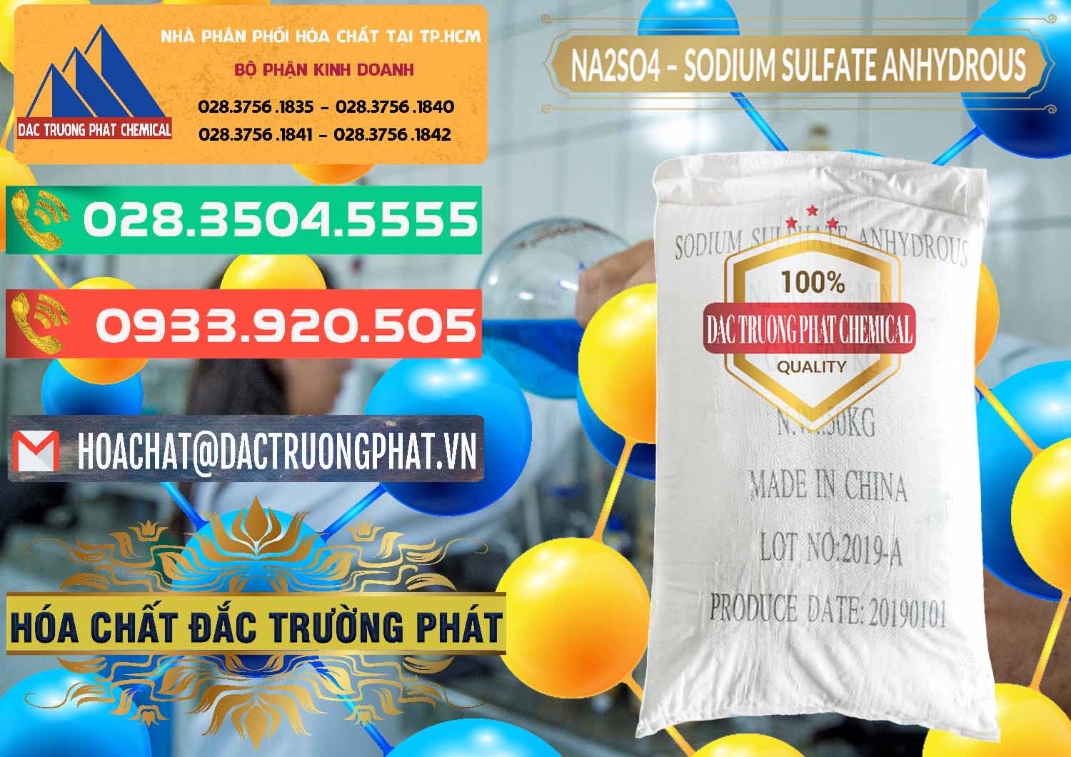 Cty cung cấp - bán Sodium Sulphate - Muối Sunfat Na2SO4 PH 6-8 Trung Quốc China - 0099 - Chuyên phân phối & cung cấp hóa chất tại TP.HCM - congtyhoachat.com.vn