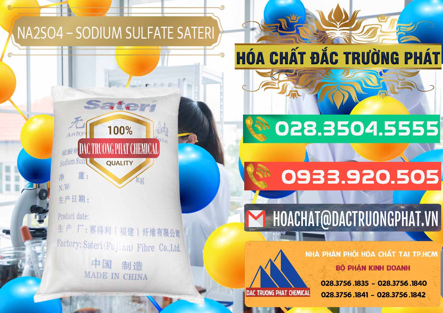 Nơi chuyên kinh doanh ( bán ) Sodium Sulphate - Muối Sunfat Na2SO4 Sateri Trung Quốc China - 0100 - Cty phân phối ( bán ) hóa chất tại TP.HCM - congtyhoachat.com.vn