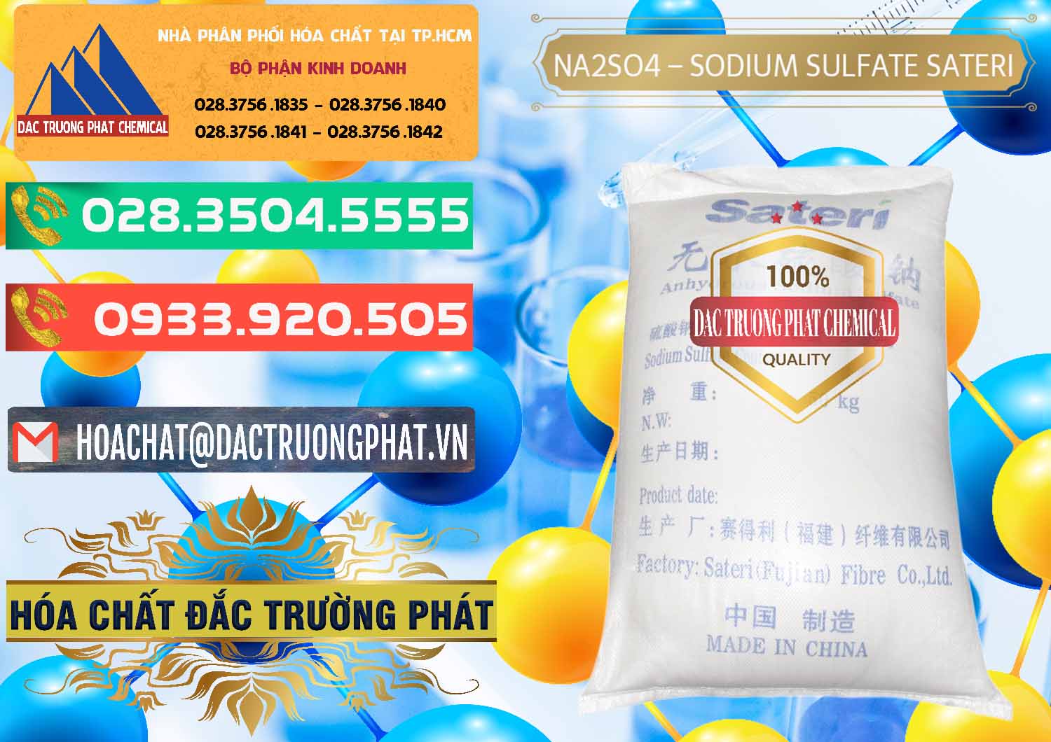 Công ty phân phối ( bán ) Sodium Sulphate - Muối Sunfat Na2SO4 Sateri Trung Quốc China - 0100 - Bán - cung cấp hóa chất tại TP.HCM - congtyhoachat.com.vn