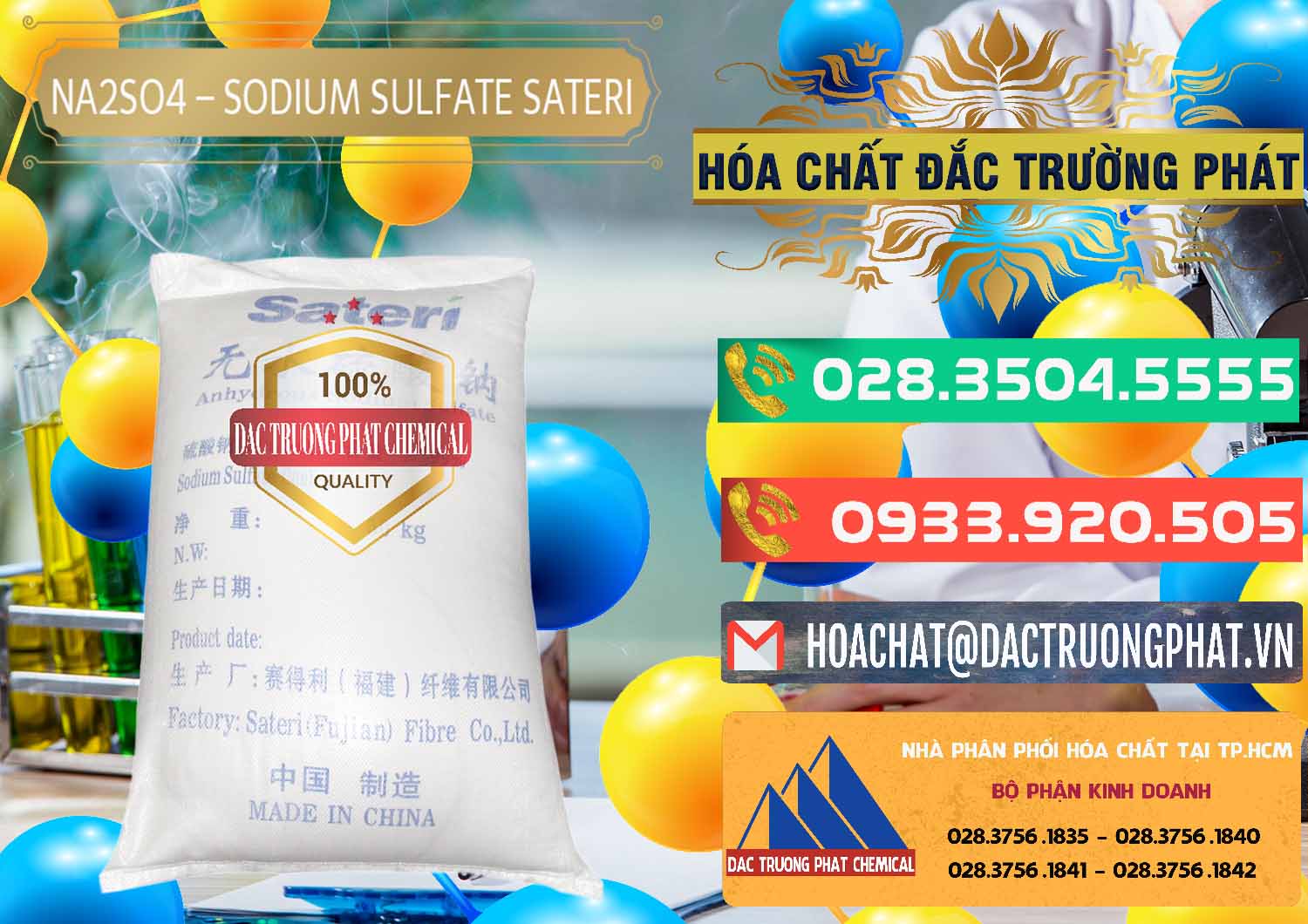Sodium Sulphate - Muối Sunfat Na2SO4 Sateri Trung Quốc China Nơi chuyên cung ứng - bán Sodium Sulphate - Muối Sunfat Na2SO4 Sateri Trung Quốc China - 0100 - Công ty cung cấp và bán hóa chất tại TP.HCM - congtyhoachat.com.vn