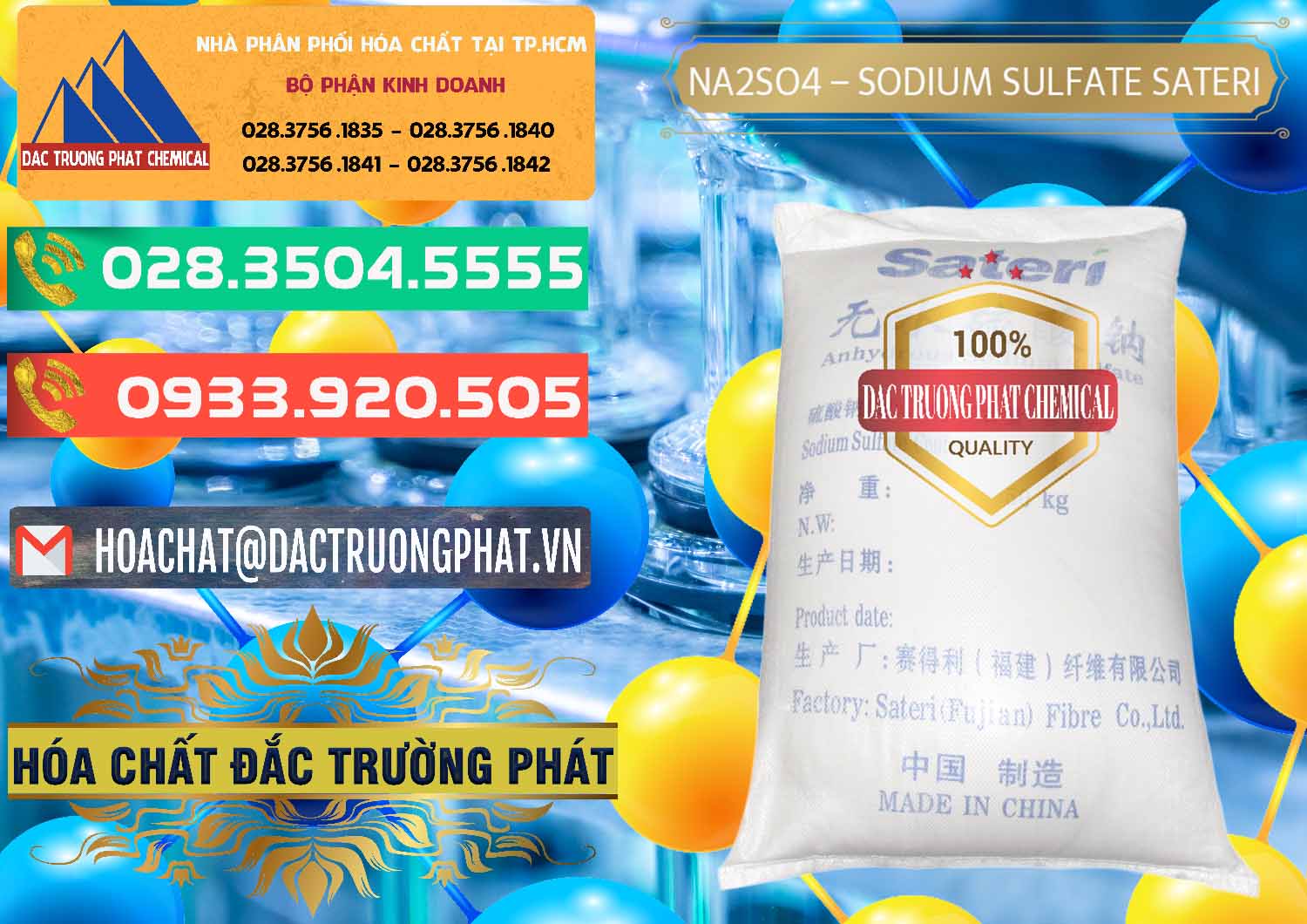 Công ty phân phối > bán hóa chất Sodium Sulfate — Sunfat Natri Sateri Trung Quốc China tại Trà Vinh Nhà cung ứng - bán Sodium Sulphate - Muối Sunfat Na2SO4 Sateri Trung Quốc China - 0100 - Phân phối và kinh doanh hóa chất tại TP.HCM - congtyhoachat.com.vn