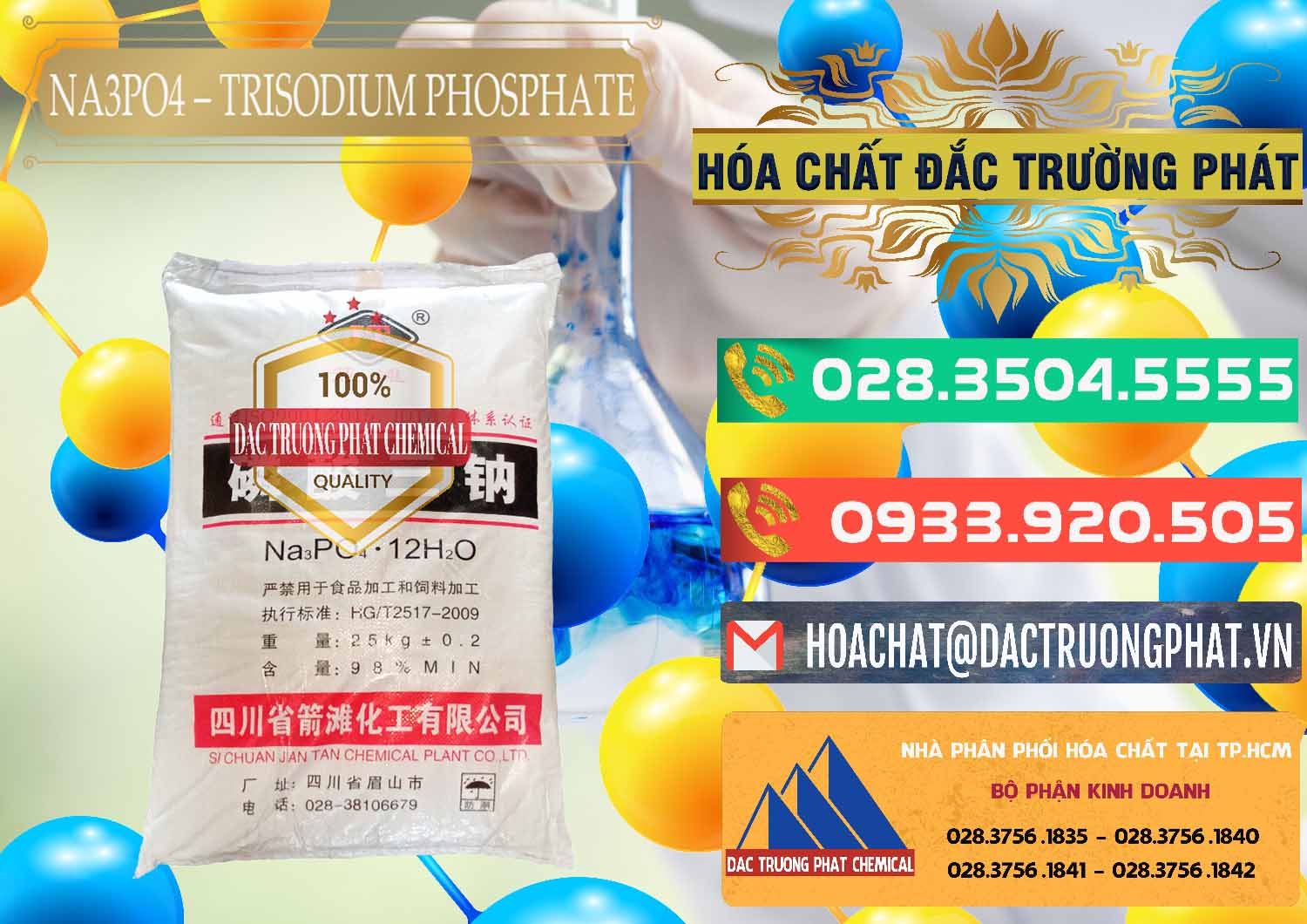 Công ty phân phối và bán Na3PO4 – Trisodium Phosphate Trung Quốc China JT - 0102 - Cty phân phối ( cung cấp ) hóa chất tại TP.HCM - congtyhoachat.com.vn