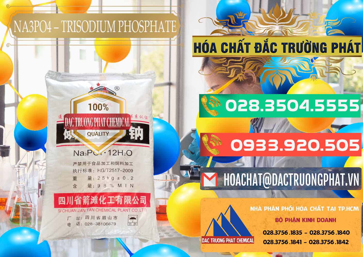 Chuyên cung cấp ( bán ) Na3PO4 – Trisodium Phosphate Trung Quốc China JT - 0102 - Đơn vị chuyên cung cấp _ bán hóa chất tại TP.HCM - congtyhoachat.com.vn