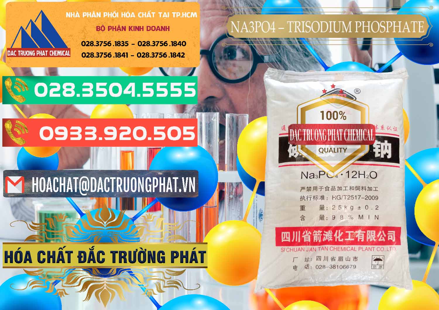 Cty chuyên cung ứng _ bán Na3PO4 – Trisodium Phosphate Trung Quốc China JT - 0102 - Cty chuyên cung cấp ( kinh doanh ) hóa chất tại TP.HCM - congtyhoachat.com.vn