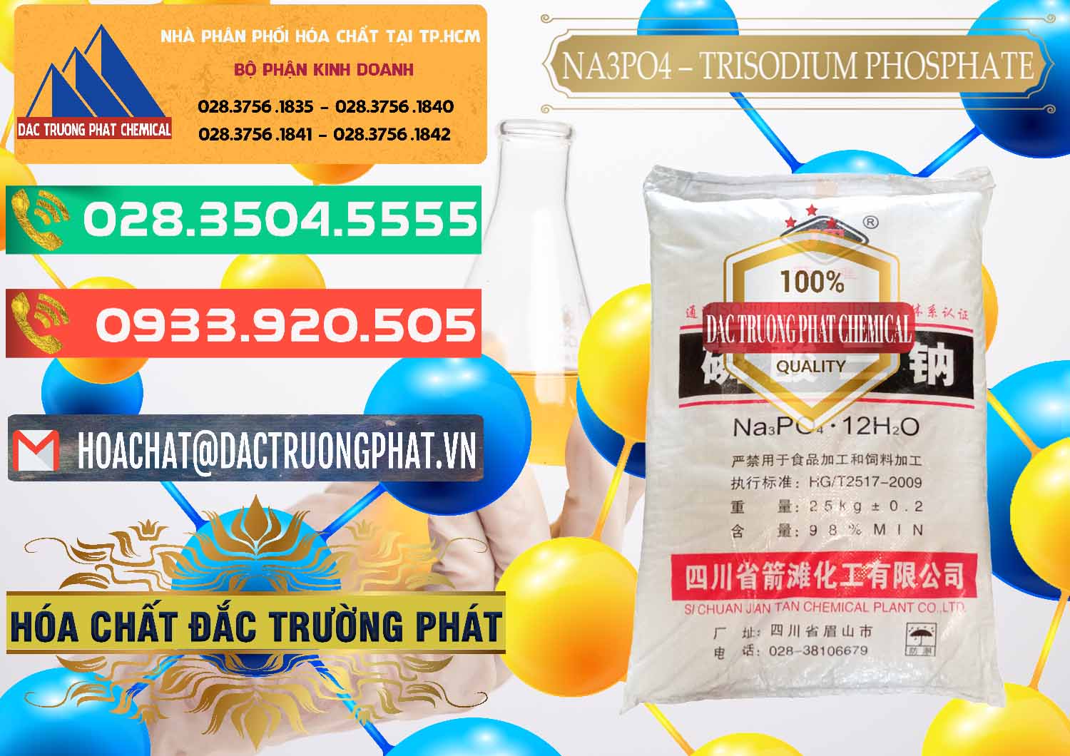 Đơn vị cung ứng & bán Na3PO4 – Trisodium Phosphate Trung Quốc China JT - 0102 - Nơi chuyên nhập khẩu ( phân phối ) hóa chất tại TP.HCM - congtyhoachat.com.vn