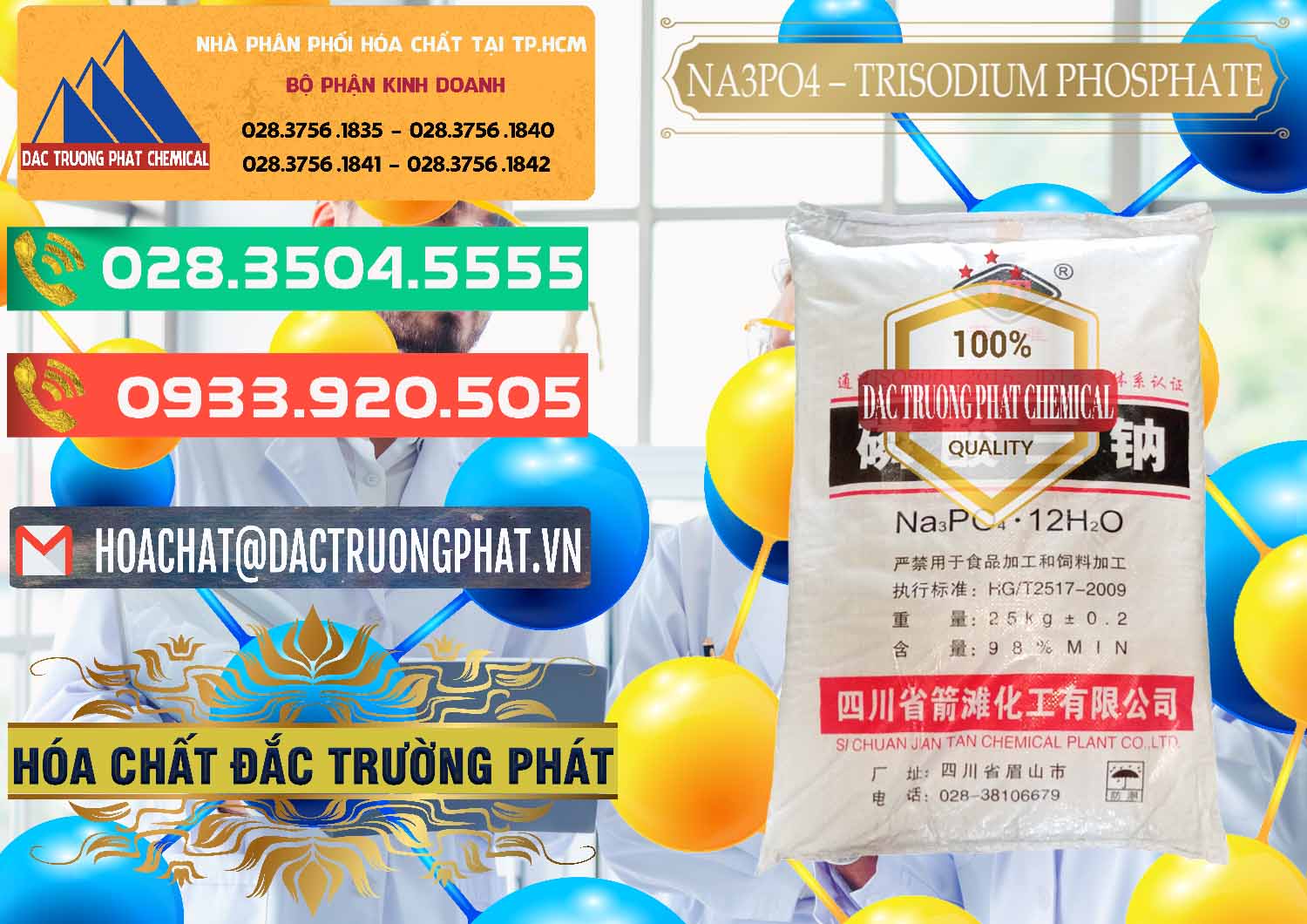 Cty kinh doanh - bán Na3PO4 – Trisodium Phosphate Trung Quốc China JT - 0102 - Công ty cung cấp ( kinh doanh ) hóa chất tại TP.HCM - congtyhoachat.com.vn