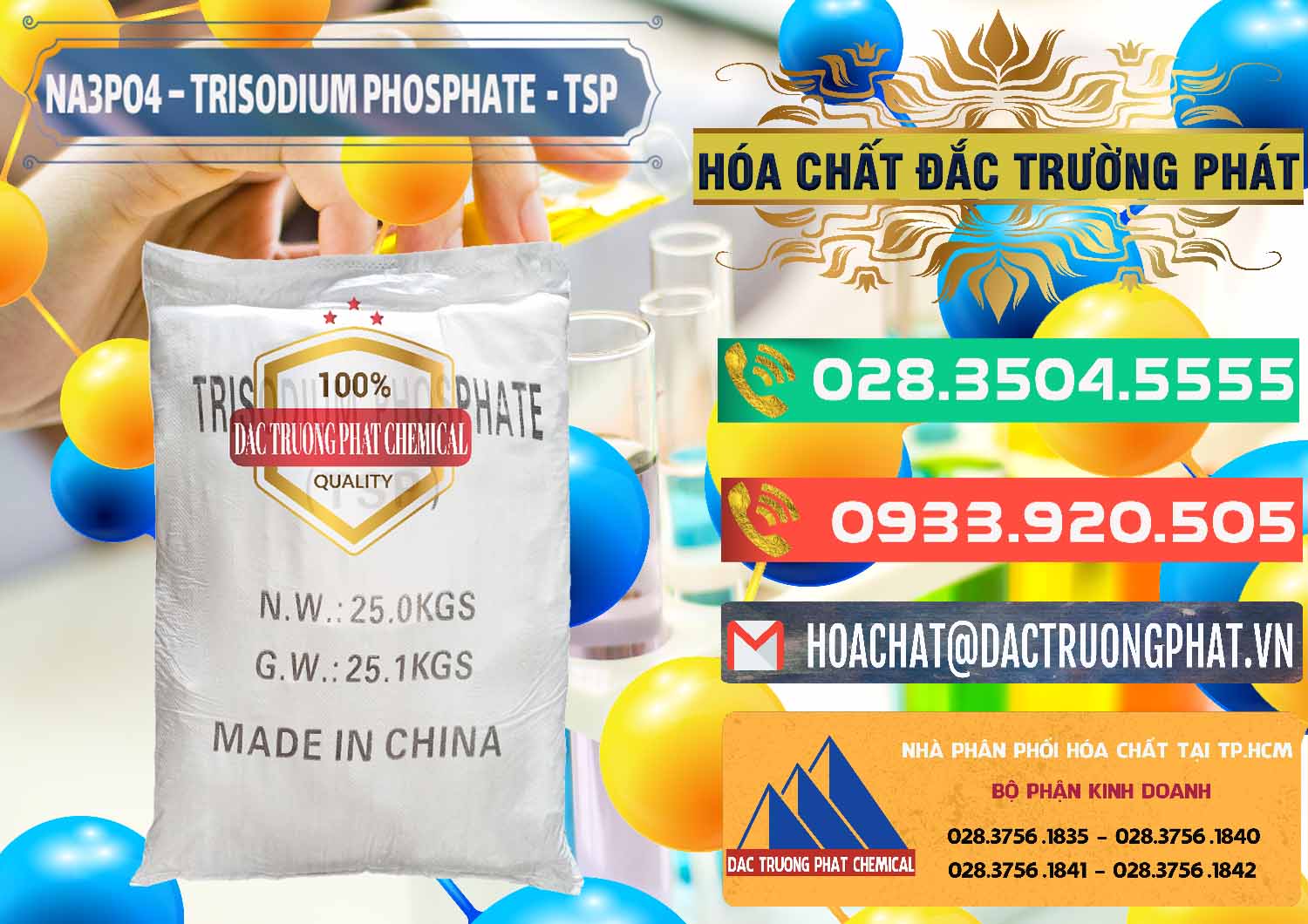 Đơn vị bán & cung cấp Na3PO4 – Trisodium Phosphate Trung Quốc China TSP - 0103 - Công ty chuyên nhập khẩu & cung cấp hóa chất tại TP.HCM - congtyhoachat.com.vn