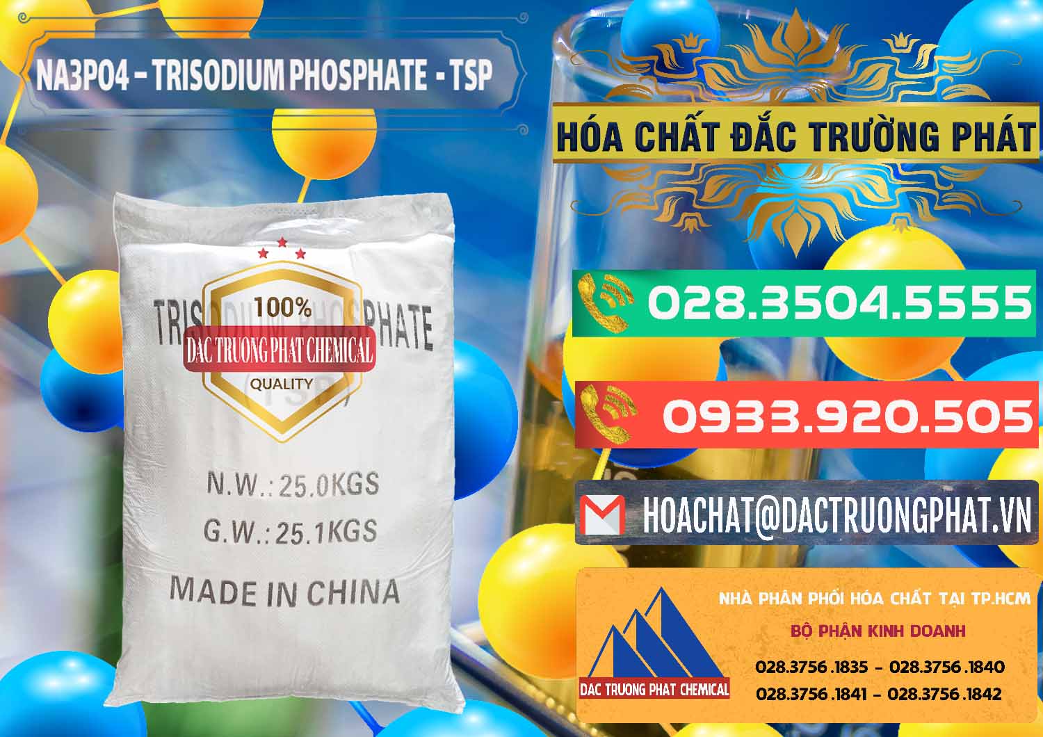 Đơn vị chuyên bán ( cung cấp ) Na3PO4 – Trisodium Phosphate Trung Quốc China TSP - 0103 - Đơn vị chuyên cung cấp ( nhập khẩu ) hóa chất tại TP.HCM - congtyhoachat.com.vn