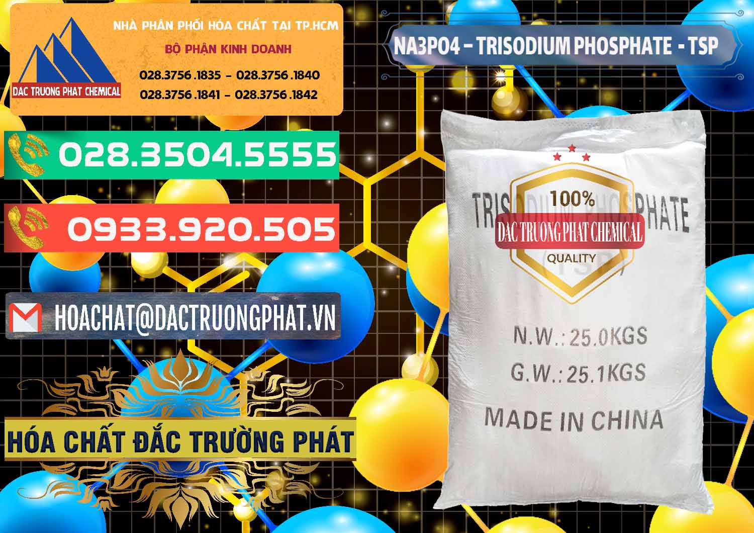 Công ty bán _ cung cấp Na3PO4 – Trisodium Phosphate Trung Quốc China TSP - 0103 - Cung cấp và kinh doanh hóa chất tại TP.HCM - congtyhoachat.com.vn