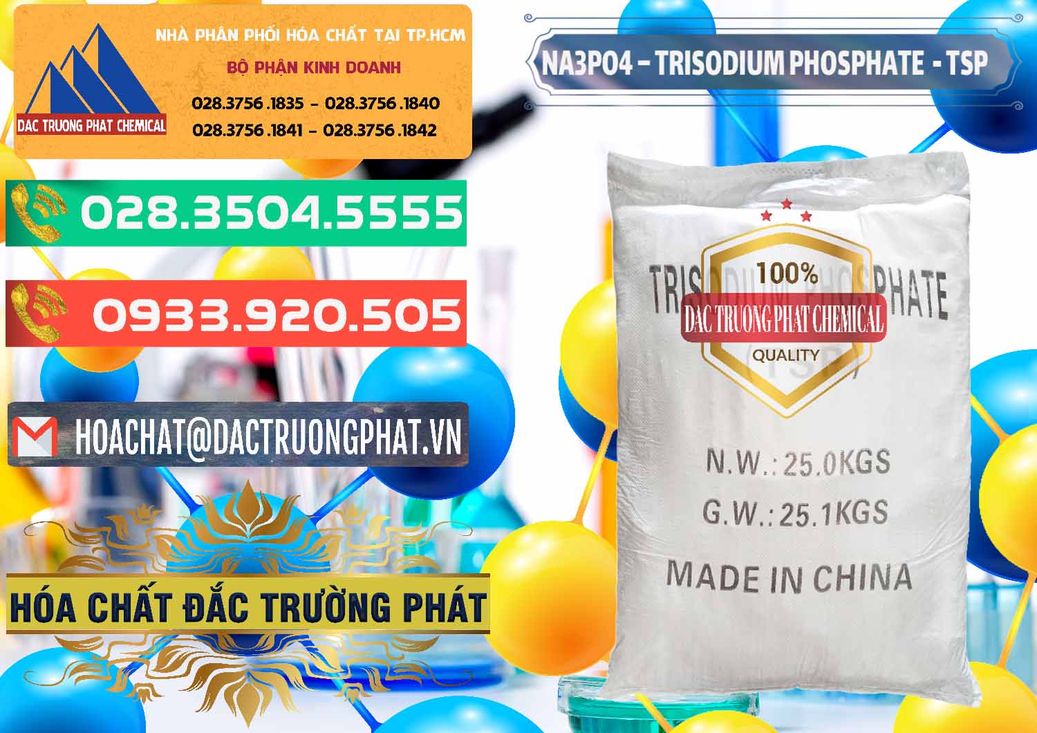 Chuyên phân phối _ bán Na3PO4 – Trisodium Phosphate Trung Quốc China TSP - 0103 - Công ty bán & phân phối hóa chất tại TP.HCM - congtyhoachat.com.vn