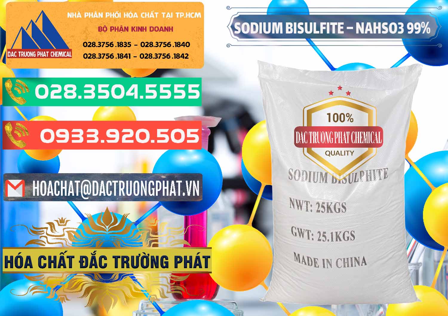 Công ty kinh doanh ( bán ) Sodium Bisulfite – NAHSO3 Trung Quốc China - 0140 - Nơi phân phối _ cung cấp hóa chất tại TP.HCM - congtyhoachat.com.vn