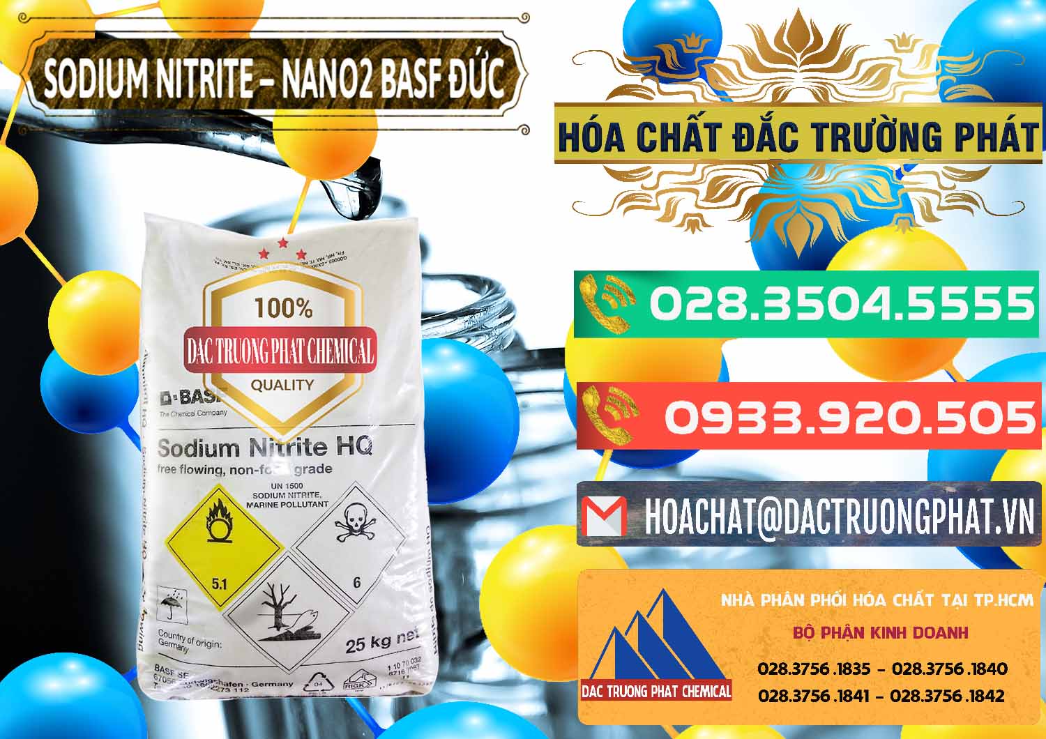 Kinh doanh - bán Sodium Nitrite - NANO2 Đức BASF Germany - 0148 - Công ty phân phối và cung cấp hóa chất tại TP.HCM - congtyhoachat.com.vn
