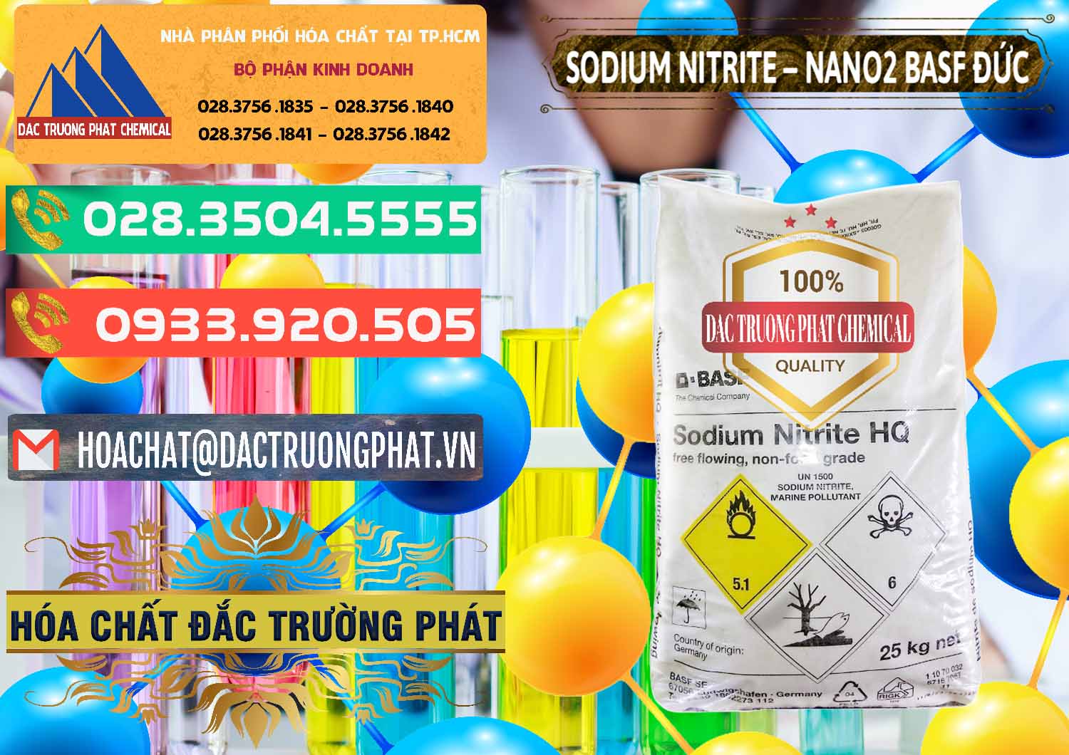 Cty kinh doanh & bán Sodium Nitrite - NANO2 Đức BASF Germany - 0148 - Nơi nhập khẩu và cung cấp hóa chất tại TP.HCM - congtyhoachat.com.vn
