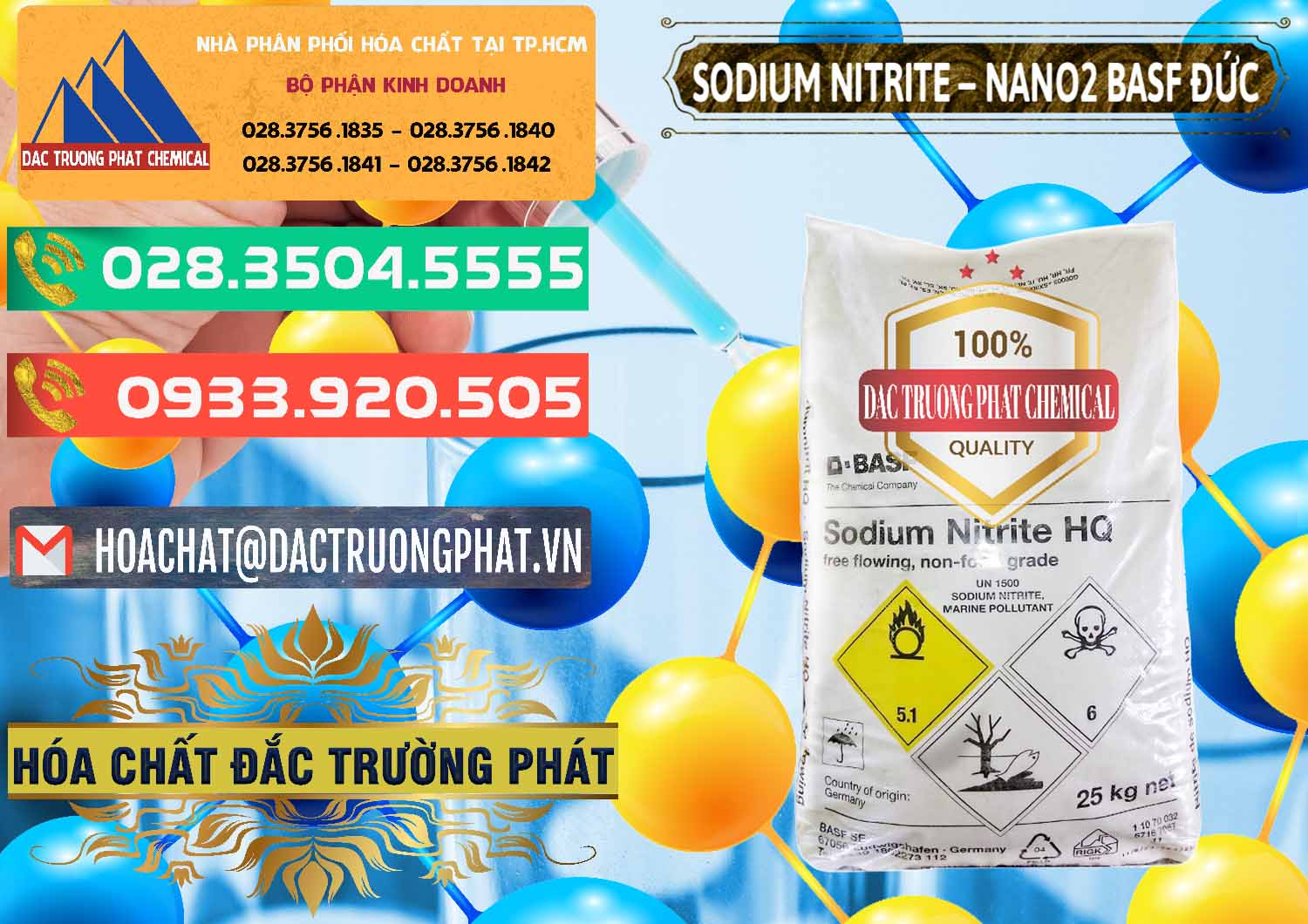 Đơn vị cung cấp _ bán Sodium Nitrite - NANO2 Đức BASF Germany - 0148 - Công ty chuyên phân phối - bán hóa chất tại TP.HCM - congtyhoachat.com.vn