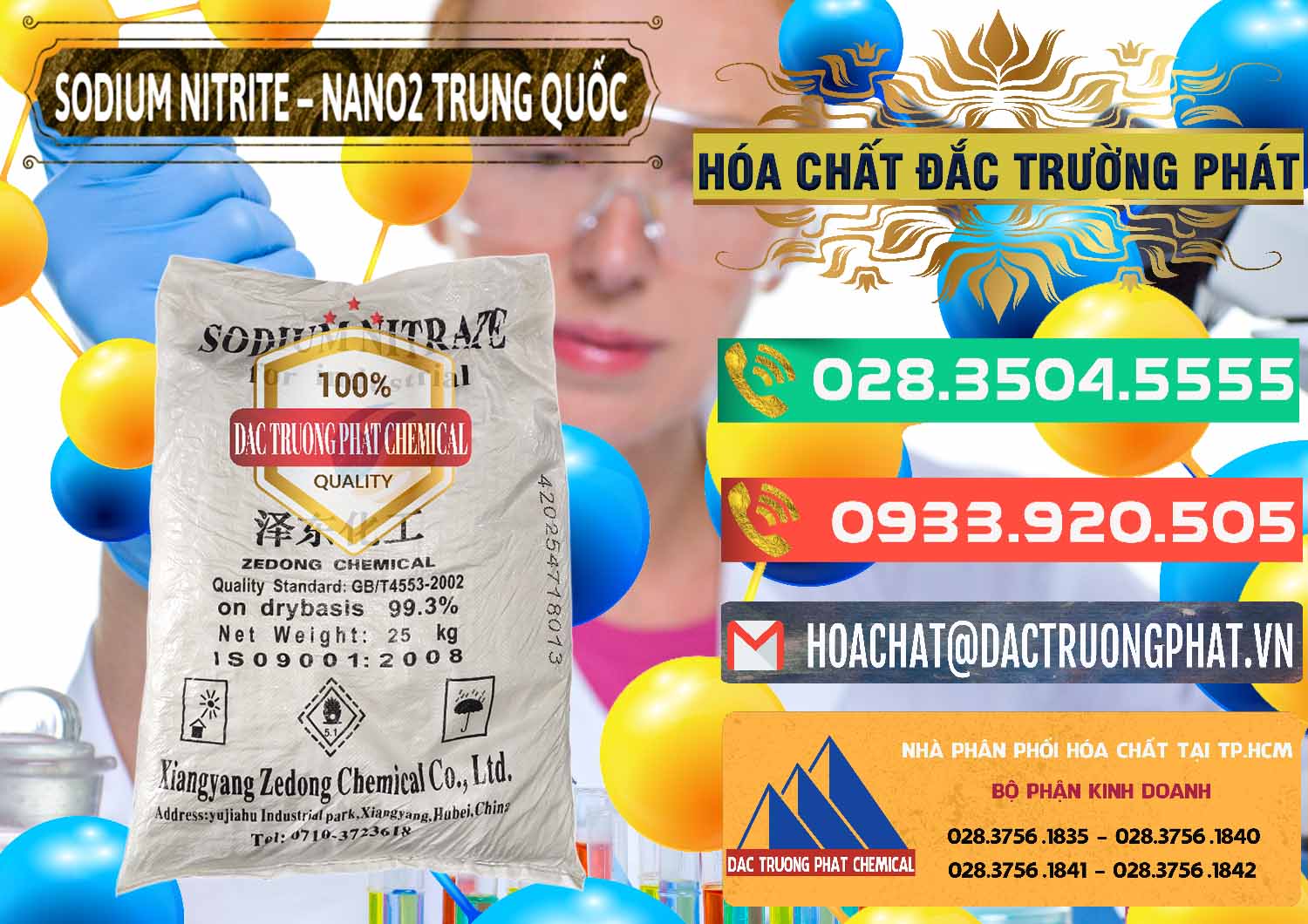 Công ty chuyên phân phối và bán Sodium Nitrite - NANO2 Zedong Trung Quốc China - 0149 - Nơi chuyên phân phối & bán hóa chất tại TP.HCM - congtyhoachat.com.vn