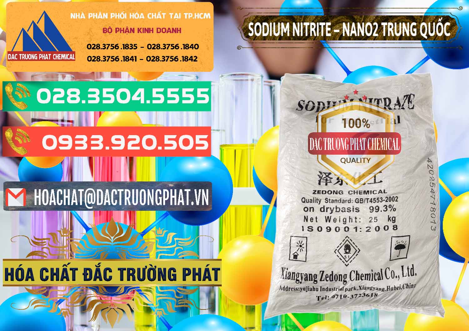 Chuyên nhập khẩu _ bán Sodium Nitrite - NANO2 Zedong Trung Quốc China - 0149 - Công ty cung ứng và phân phối hóa chất tại TP.HCM - congtyhoachat.com.vn