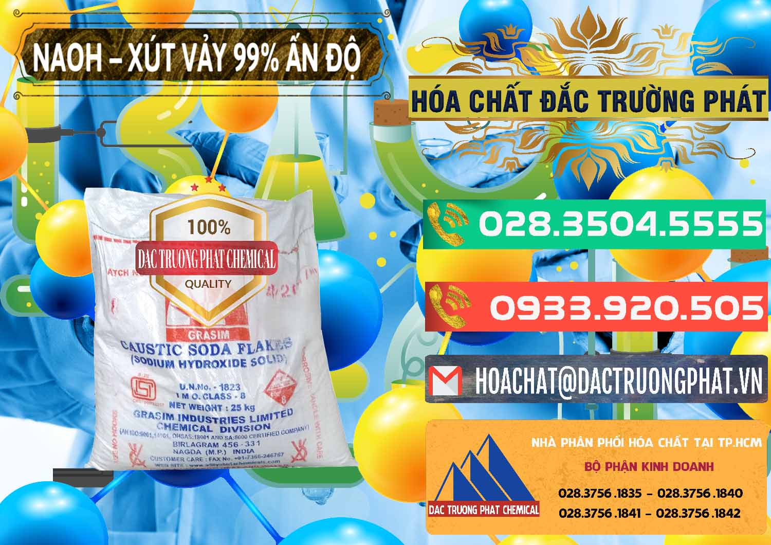 Cty chuyên phân phối ( bán ) Xút Vảy - NaOH Vảy 99% Aditya Birla Grasim Ấn Độ India - 0171 - Nơi chuyên nhập khẩu ( phân phối ) hóa chất tại TP.HCM - congtyhoachat.com.vn