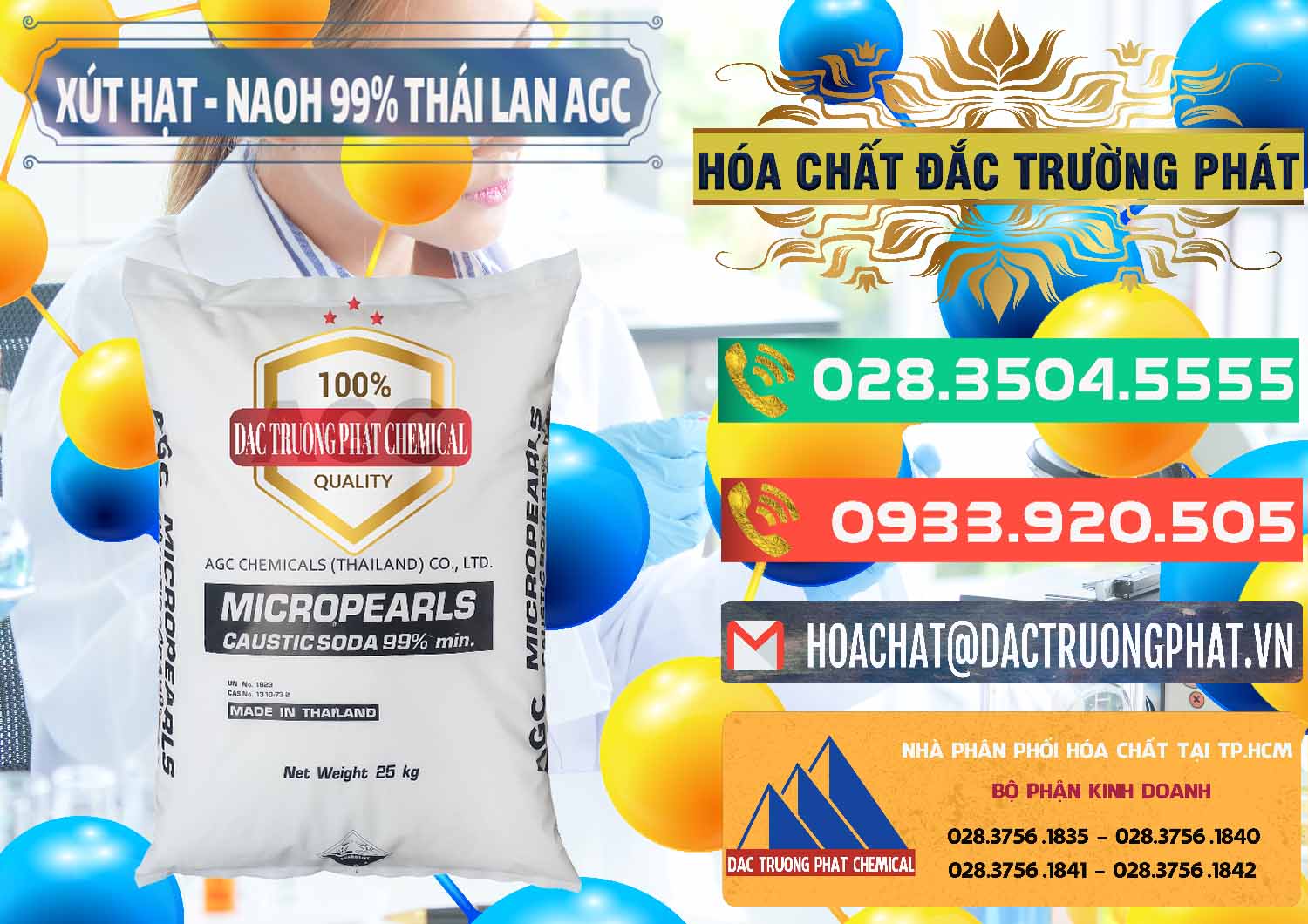 Chuyên bán ( cung cấp ) Xút Hạt - NaOH Bột 99% AGC Thái Lan - 0168 - Nhà cung cấp _ nhập khẩu hóa chất tại TP.HCM - congtyhoachat.com.vn