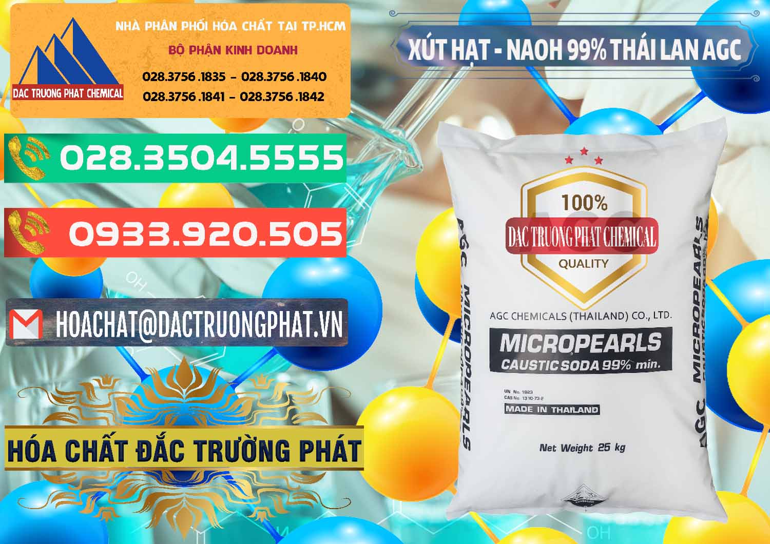 Công ty chuyên cung ứng và bán Xút Hạt - NaOH Bột 99% AGC Thái Lan - 0168 - Nhà phân phối _ cung cấp hóa chất tại TP.HCM - congtyhoachat.com.vn