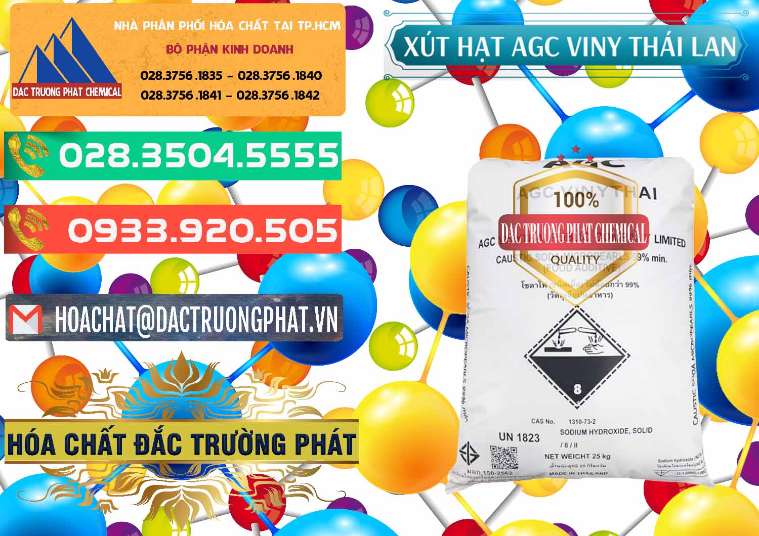 Bán _ cung cấp Xút Hạt - NaOH Bột 99% AGC Viny Thái Lan - 0399 - Công ty chuyên nhập khẩu - phân phối hóa chất tại TP.HCM - congtyhoachat.com.vn