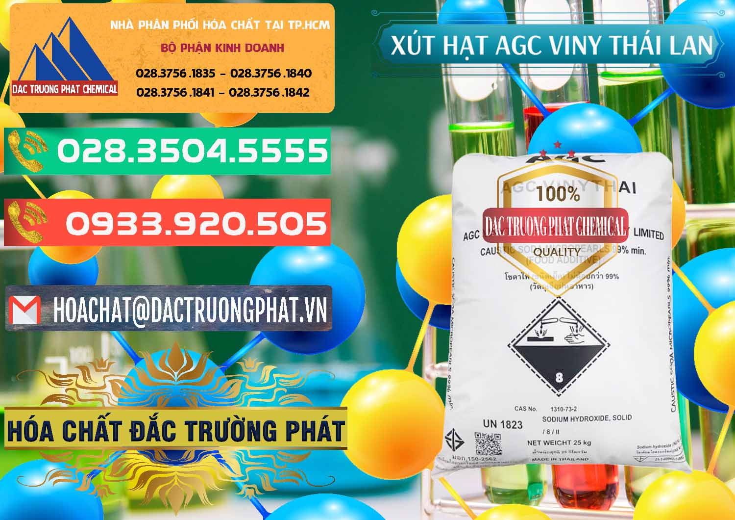 Nhà phân phối - bán Xút Hạt - NaOH Bột 99% AGC Viny Thái Lan - 0399 - Công ty cung cấp _ kinh doanh hóa chất tại TP.HCM - congtyhoachat.com.vn