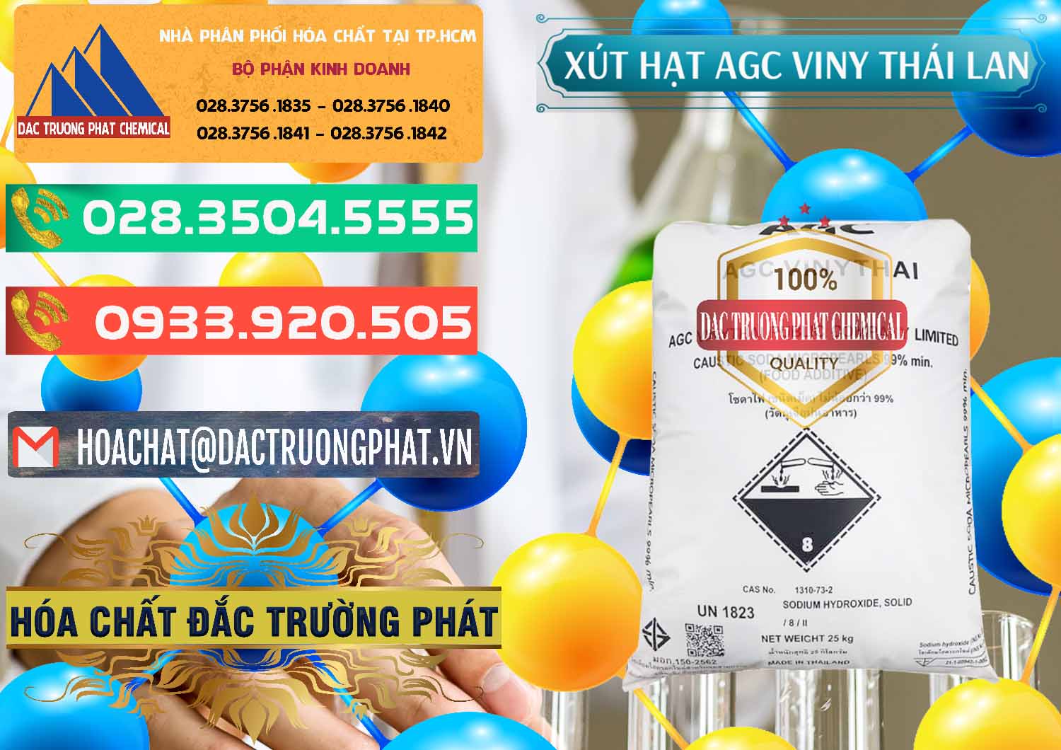 Đơn vị chuyên kinh doanh và bán Xút Hạt - NaOH Bột 99% AGC Viny Thái Lan - 0399 - Cty chuyên nhập khẩu & cung cấp hóa chất tại TP.HCM - congtyhoachat.com.vn