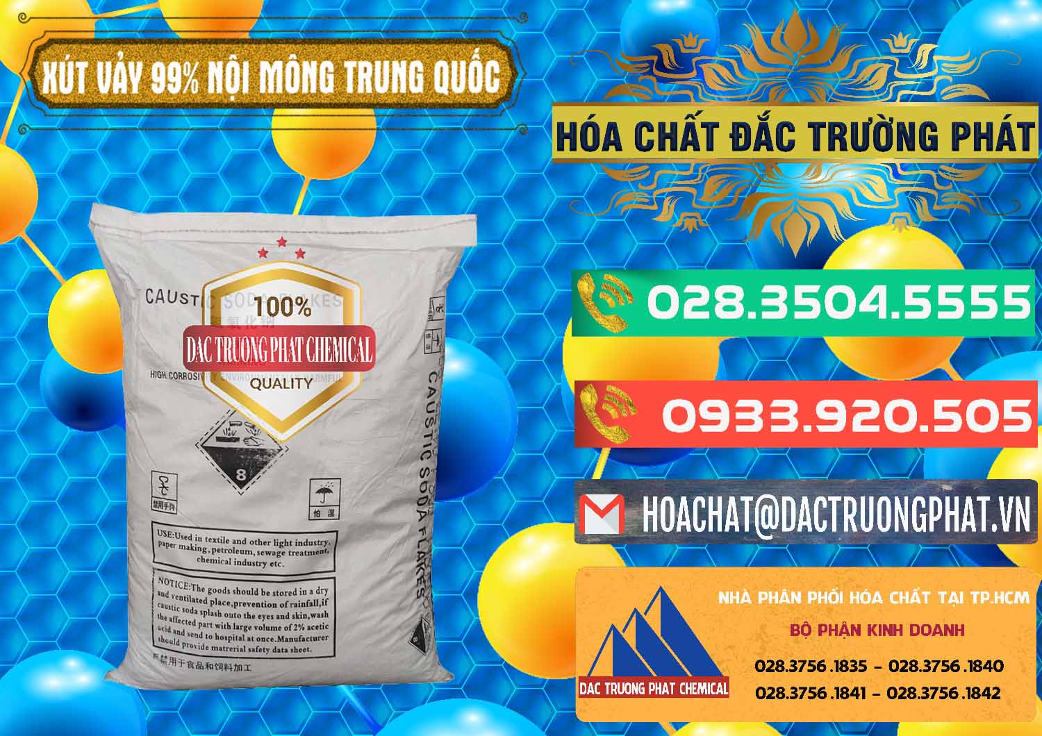 Công ty nhập khẩu _ bán Xút Vảy - NaOH Vảy 99% Nội Mông Trung Quốc China - 0228 - Nơi chuyên nhập khẩu _ cung cấp hóa chất tại TP.HCM - congtyhoachat.com.vn