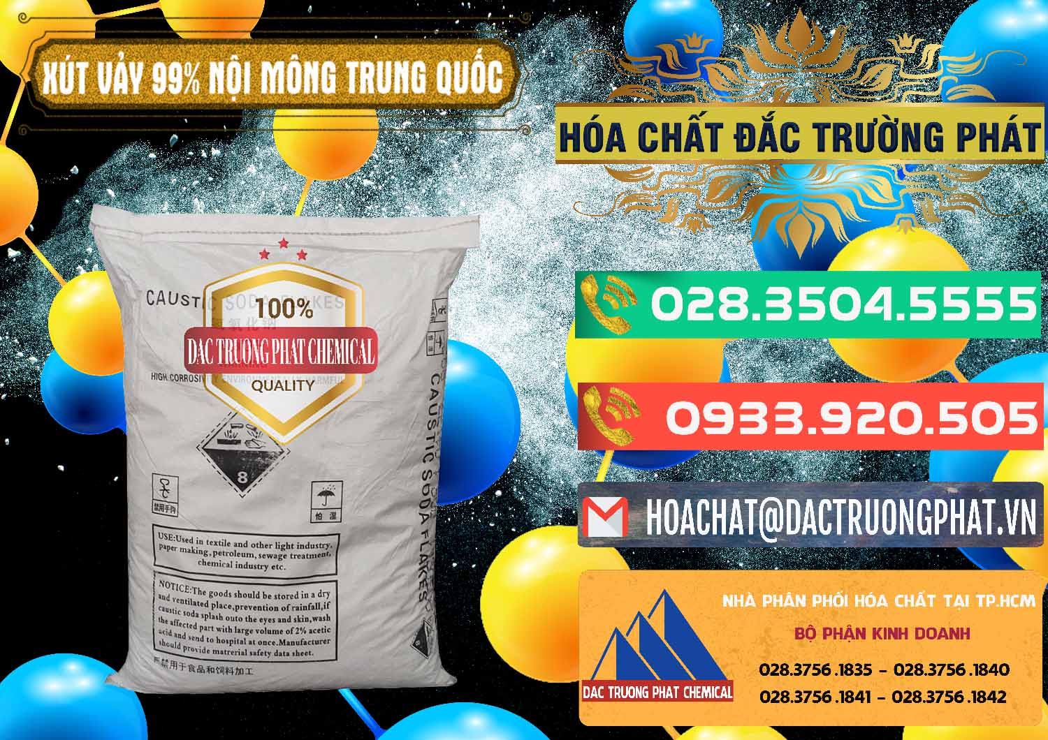 Công ty chuyên bán - cung cấp Xút Vảy - NaOH Vảy 99% Nội Mông Trung Quốc China - 0228 - Đơn vị cung ứng - phân phối hóa chất tại TP.HCM - congtyhoachat.com.vn