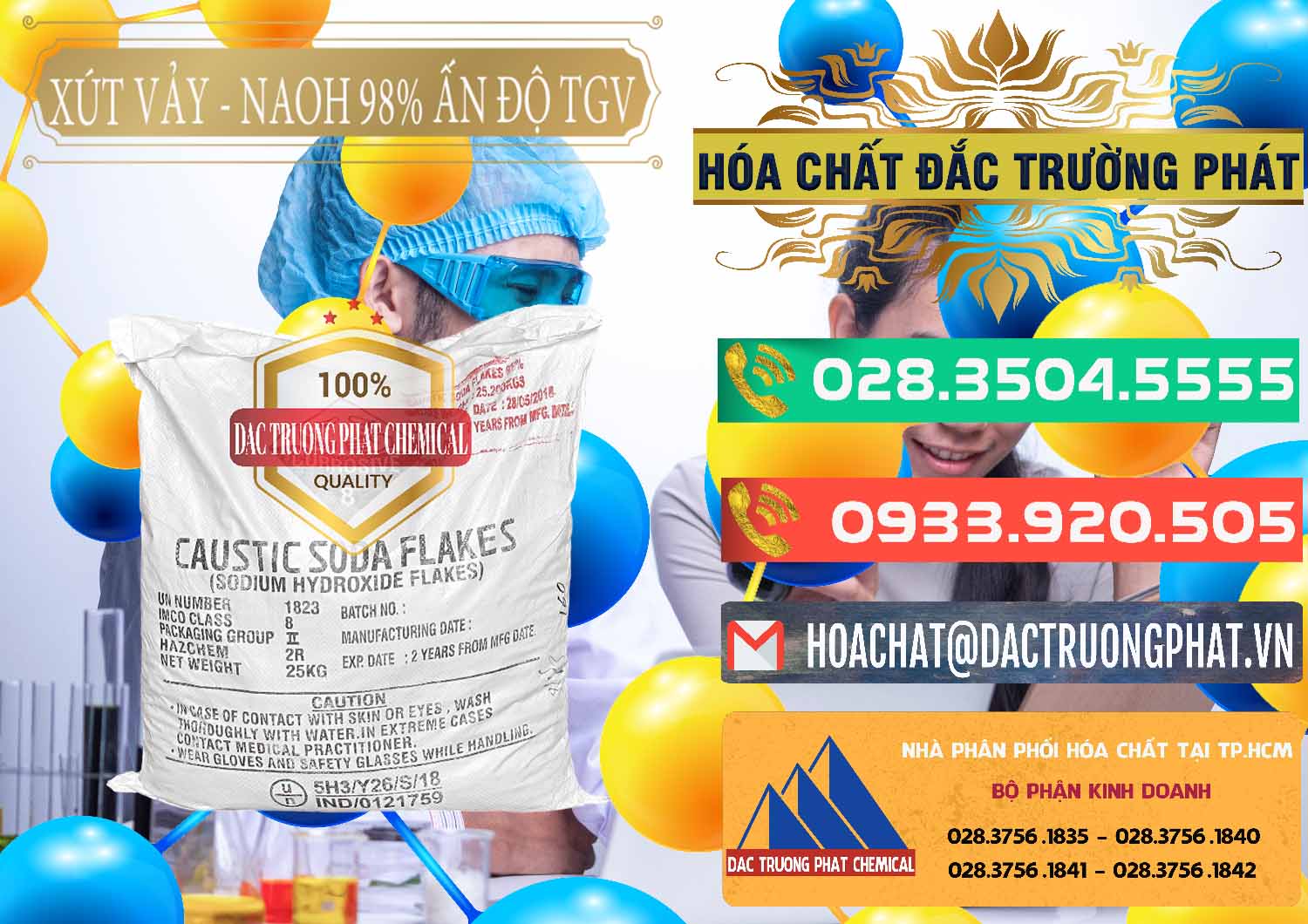 Nhà thương mại > bán Hidroxit Natri Flakes * NaOH Vảy 98% TGV Ấn Độ India Công ty kinh doanh và bán Xút Vảy - NaOH Vảy 98% TGV Ấn Độ India - 0169 - Cty chuyên phân phối ( kinh doanh ) hóa chất tại TP.HCM - congtyhoachat.com.vn