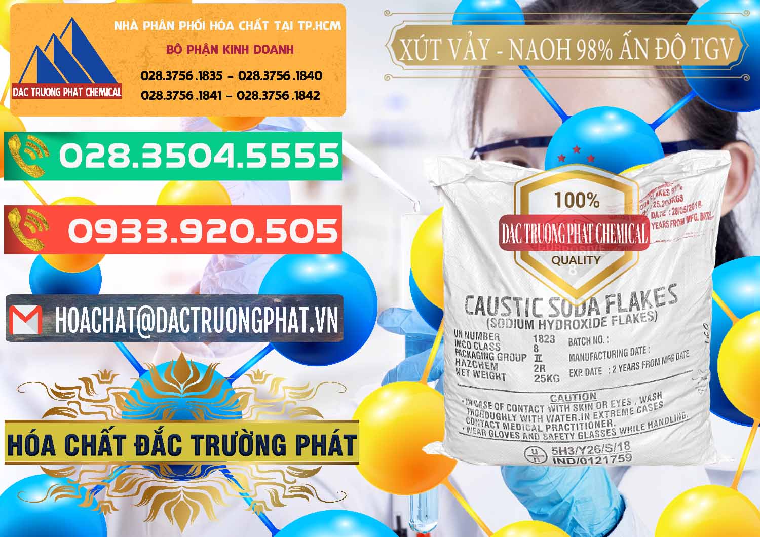 Công ty chuyên bán | cung ứng Sodium Hydroxide Vảy Ø Xút Vảy 98% TGV Ấn Độ India Nơi chuyên bán và cung cấp Xút Vảy - NaOH Vảy 98% TGV Ấn Độ India - 0169 - Công ty cung cấp - phân phối hóa chất tại TP.HCM - congtyhoachat.com.vn