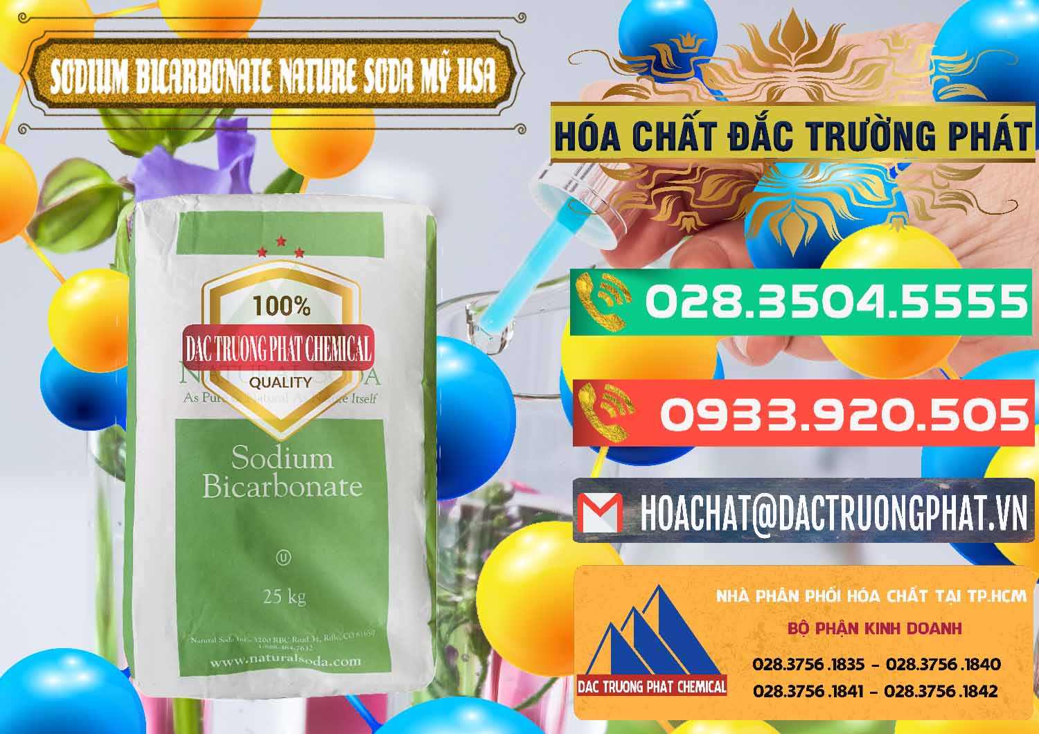Nơi chuyên bán và phân phối Sodium Bicarbonate – Bicar NaHCO3 Food Grade Nature Soda Mỹ USA - 0256 - Đơn vị bán _ phân phối hóa chất tại TP.HCM - congtyhoachat.com.vn