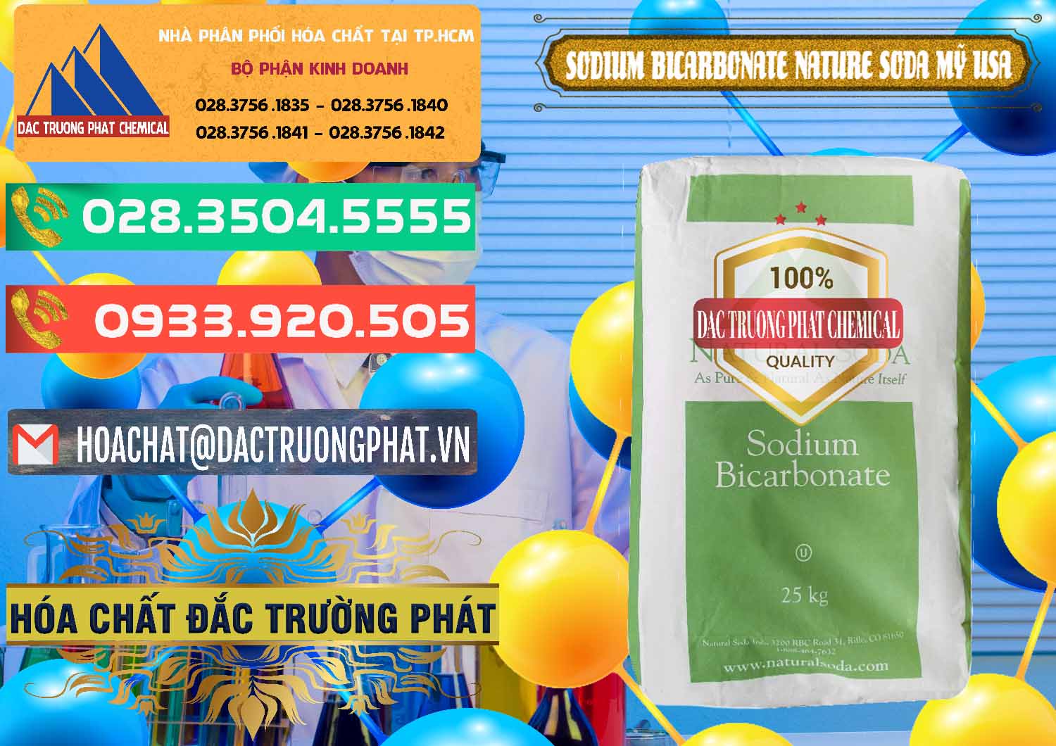 Cty chuyên cung ứng & bán Sodium Bicarbonate – Bicar NaHCO3 Food Grade Nature Soda Mỹ USA - 0256 - Công ty cung cấp và nhập khẩu hóa chất tại TP.HCM - congtyhoachat.com.vn