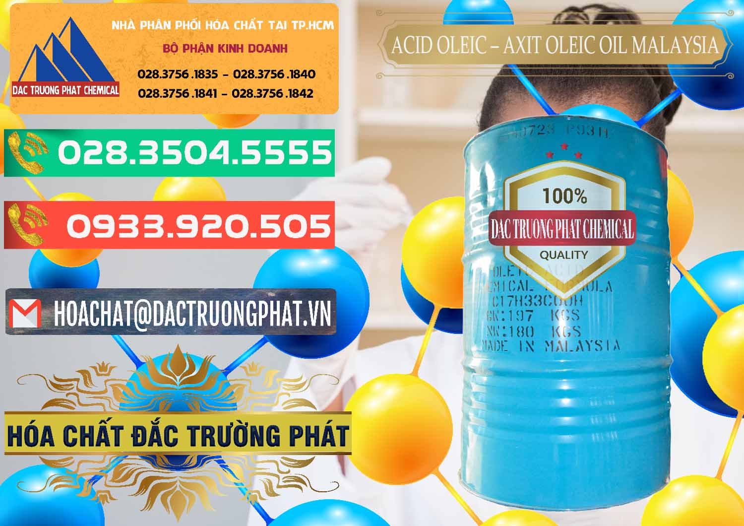 Cty chuyên bán ( cung cấp ) Acid Oleic – Axit Oleic Oil Malaysia - 0013 - Công ty chuyên phân phối và cung ứng hóa chất tại TP.HCM - congtyhoachat.com.vn