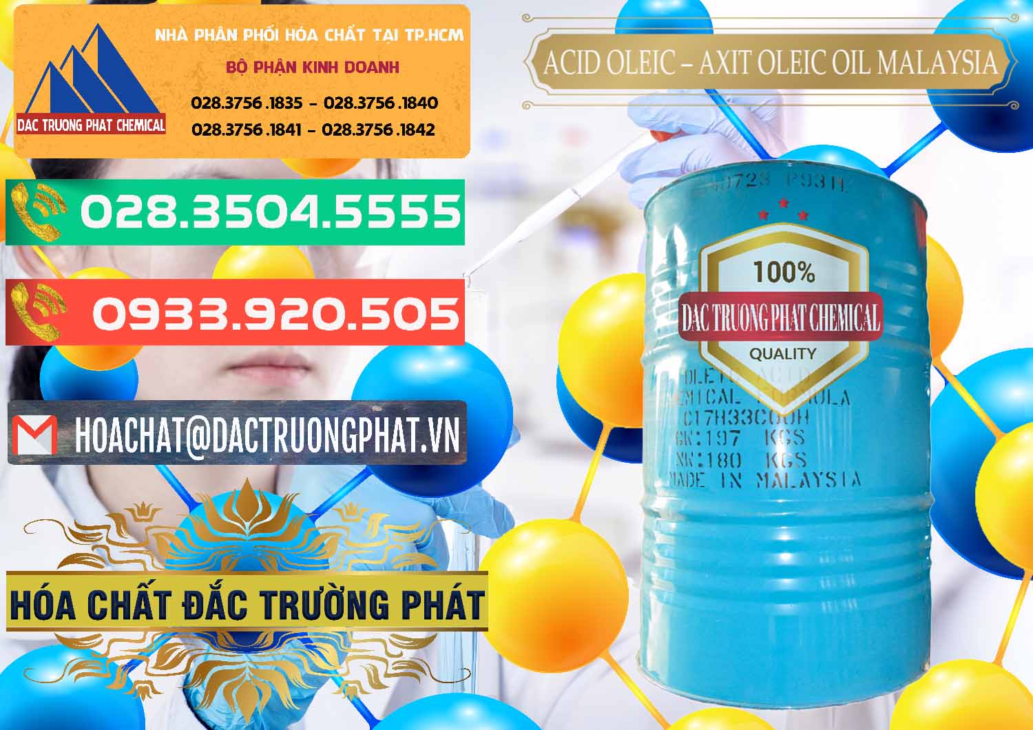 Đơn vị bán _ phân phối Acid Oleic – Axit Oleic Oil Malaysia - 0013 - Nhà cung cấp & bán hóa chất tại TP.HCM - congtyhoachat.com.vn