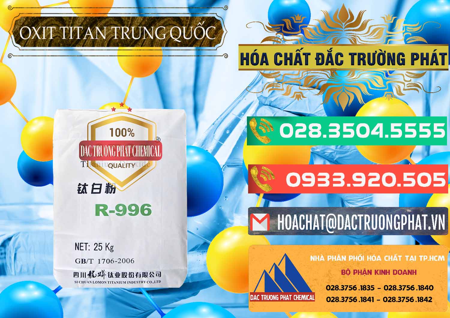 Nơi chuyên phân phối _ bán Oxit Titan KA100 – Tio2 Trung Quốc China - 0398 - Nơi chuyên phân phối & kinh doanh hóa chất tại TP.HCM - congtyhoachat.com.vn
